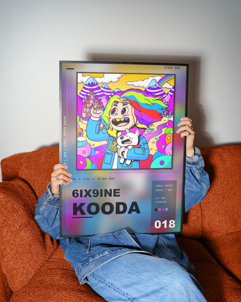 Music poster: 6ix9ine - KOODA