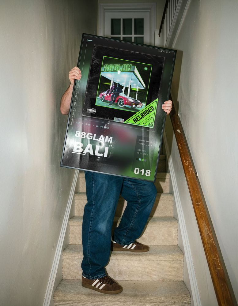 Music poster: 88GLAM - Bali