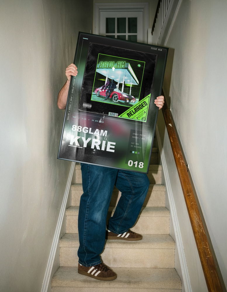 Music poster: 88GLAM - Kyrie