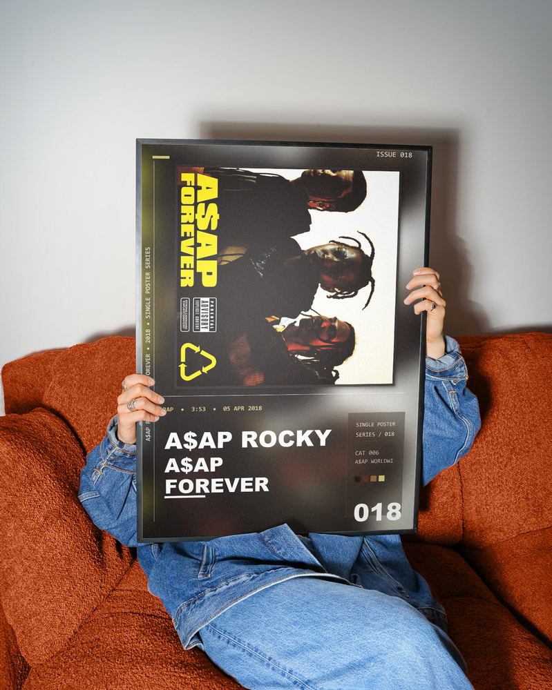 Music poster: AAP Rocky - AAP Forever