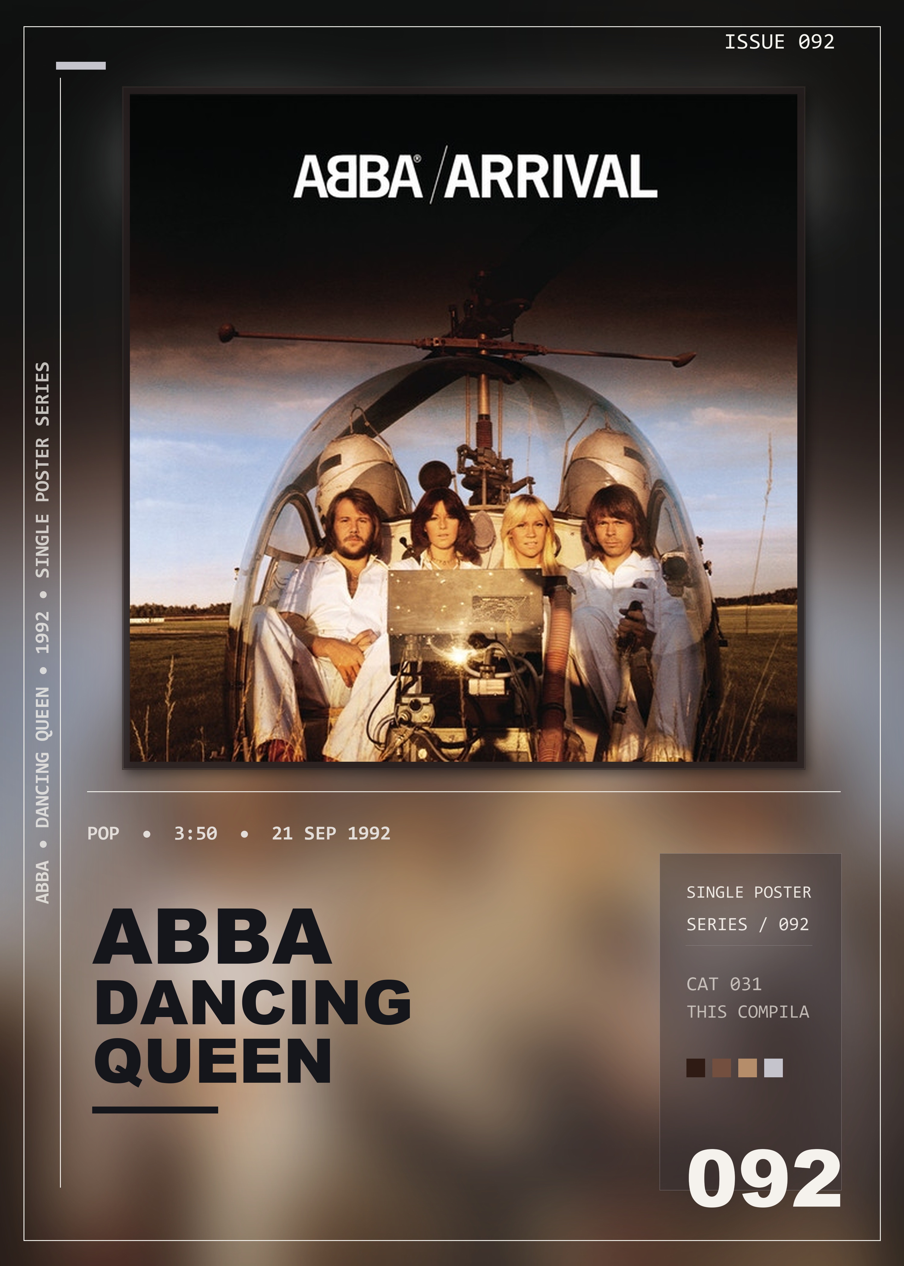Music poster: ABBA - Dancing Queen