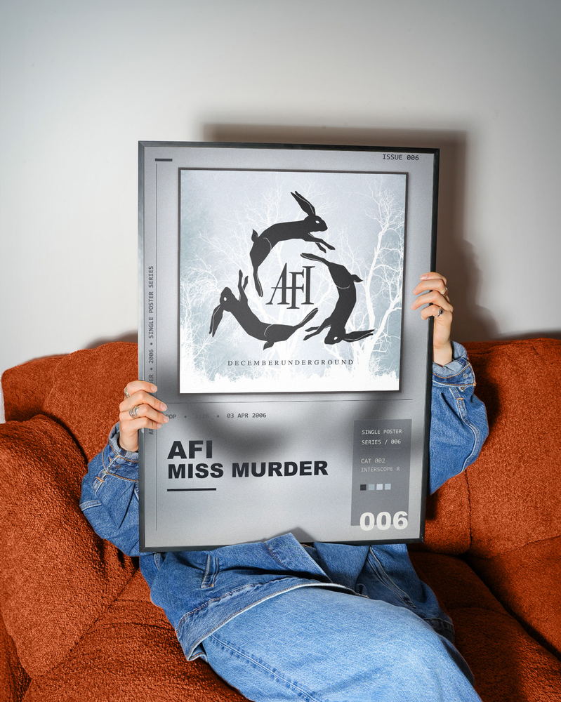Music poster: AFI - Miss Murder