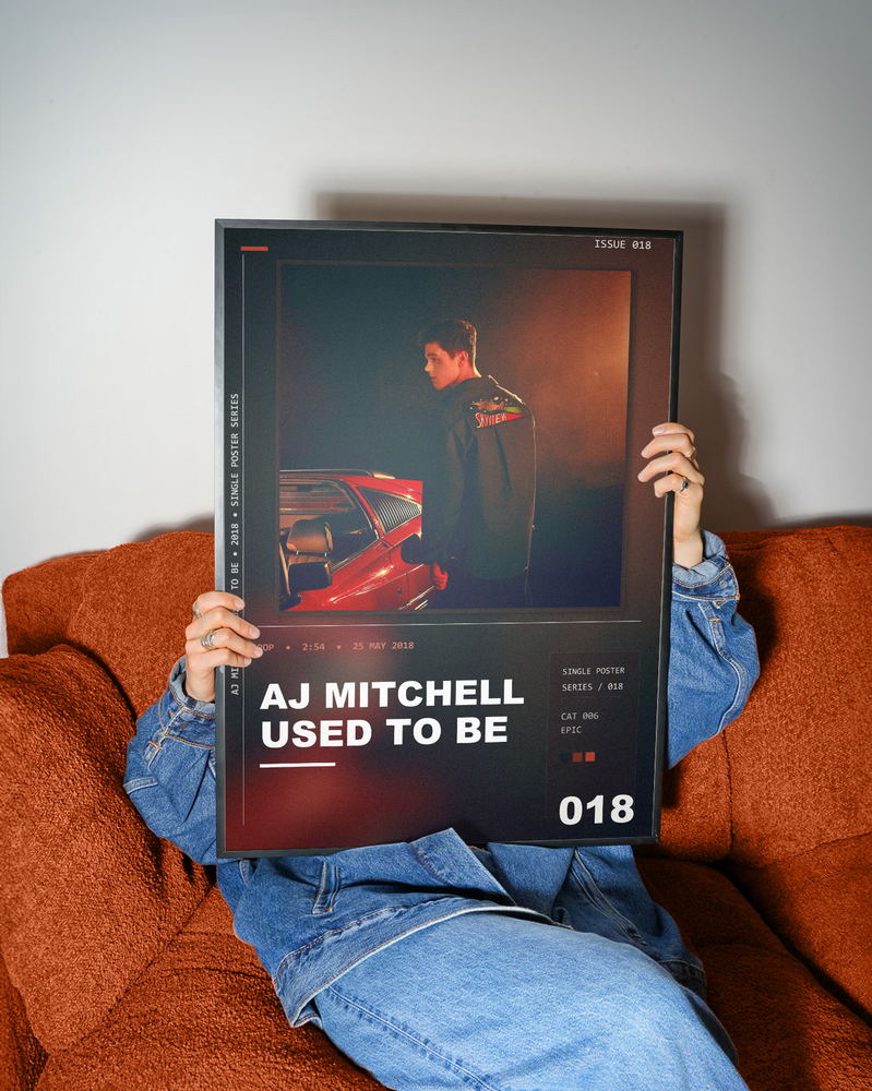 Music poster: AJ Mitchell - Used to Be