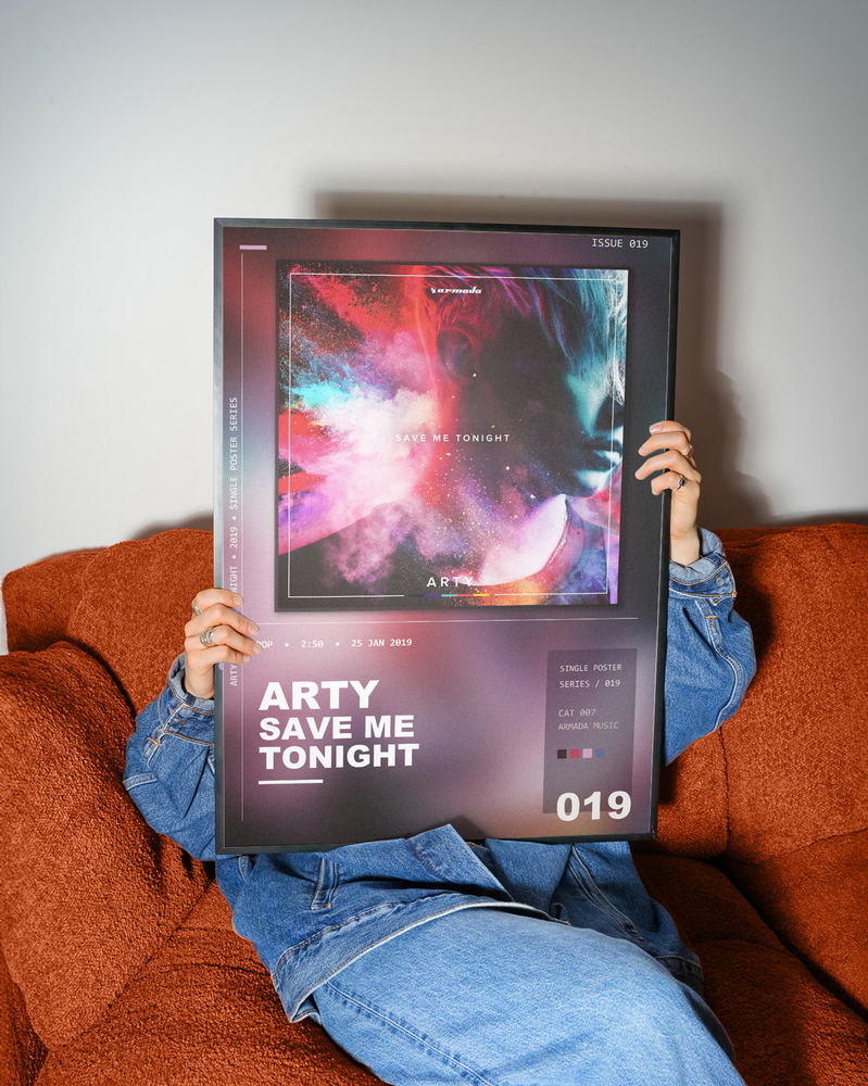 Music poster: ARTY - Save Me Tonight