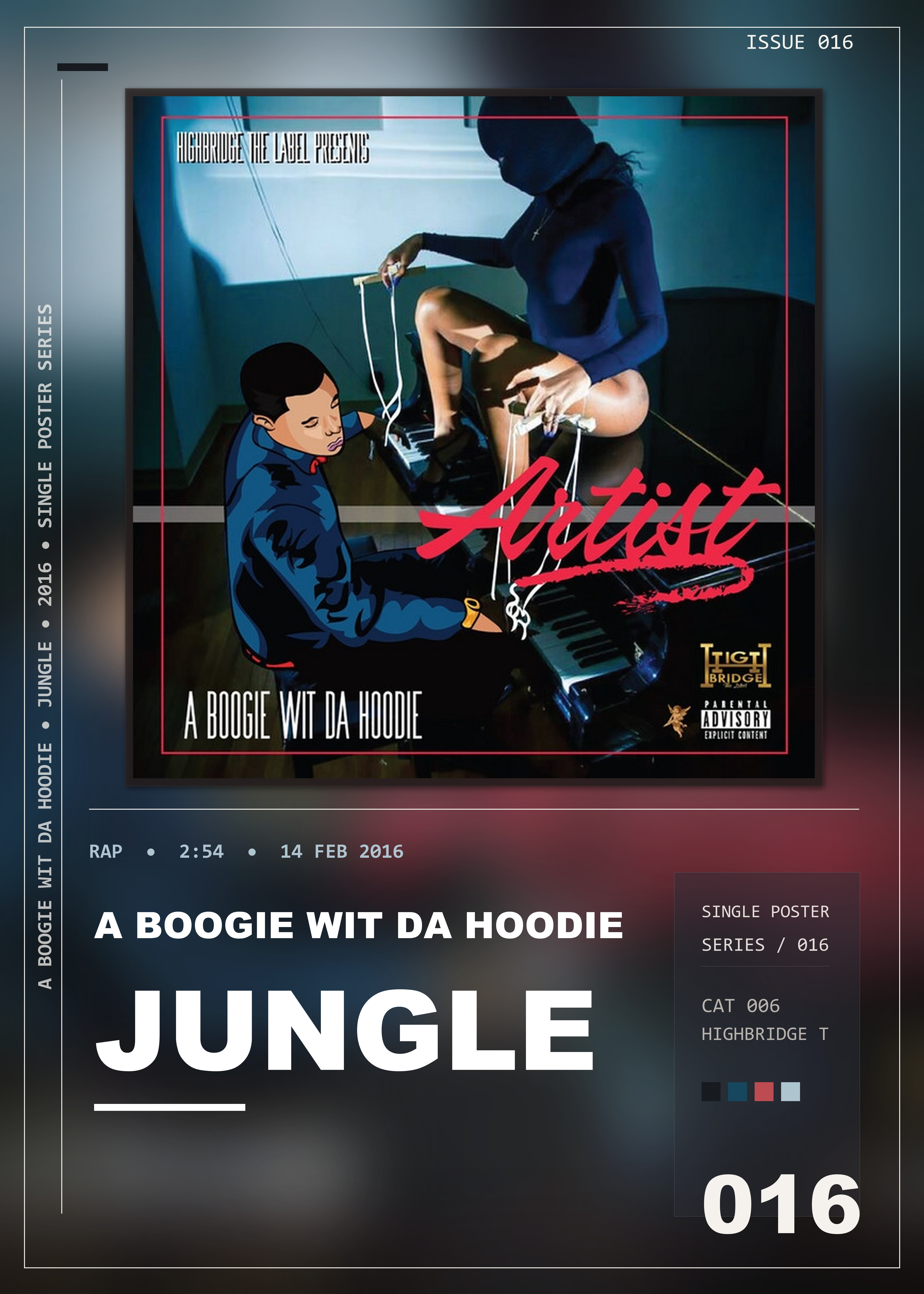 Music poster: A Boogie Wit da Hoodie - Jungle