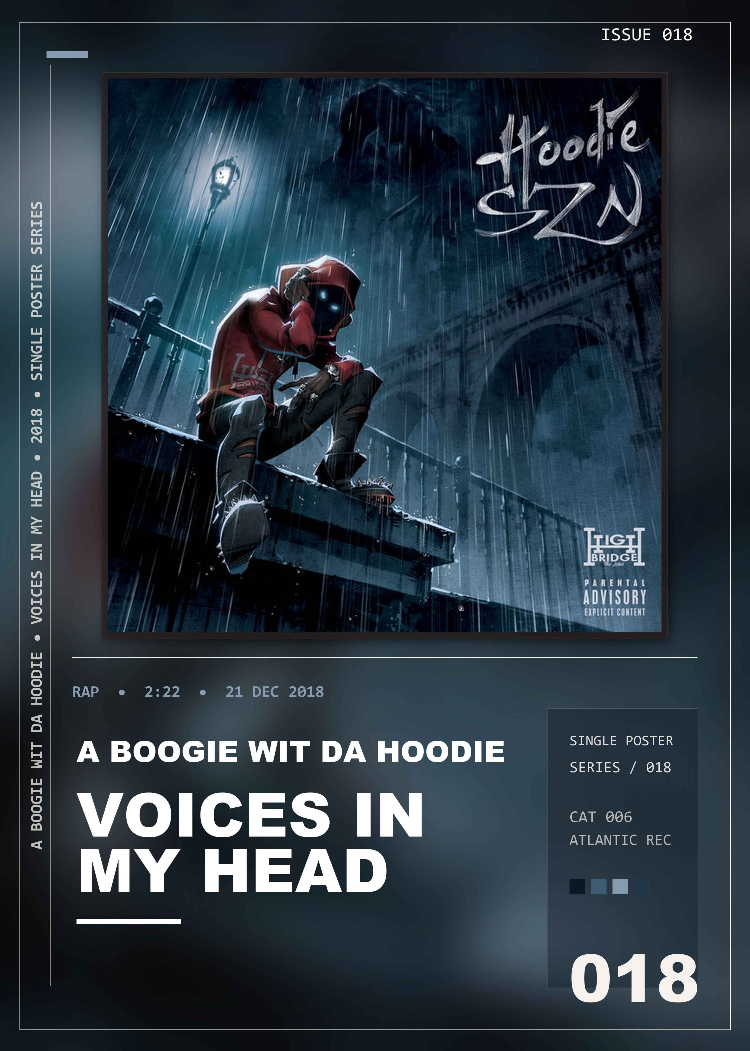 Music poster: A Boogie Wit da Hoodie - Voices In My Head
