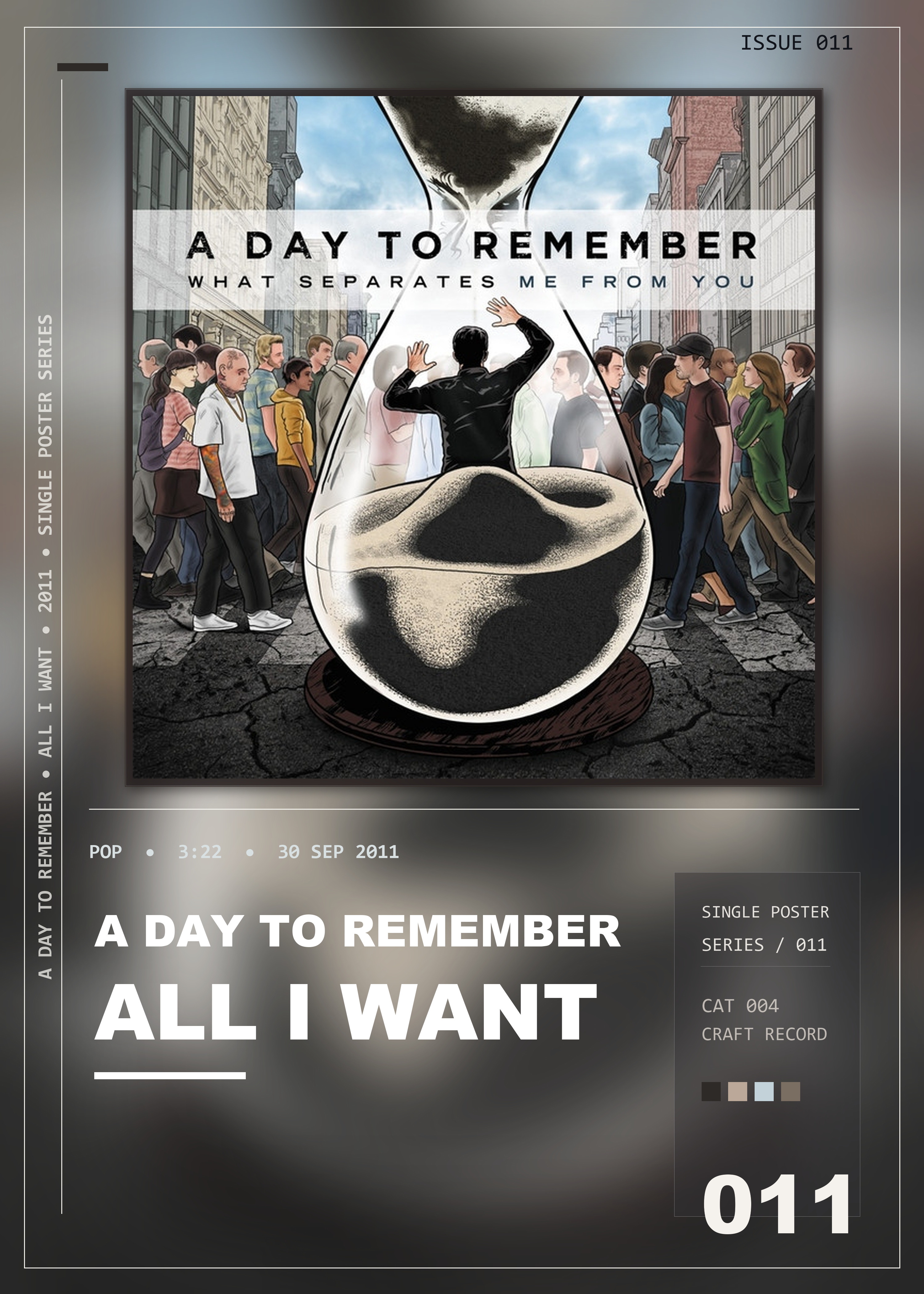 Music poster: A Day To Remember - All I Want