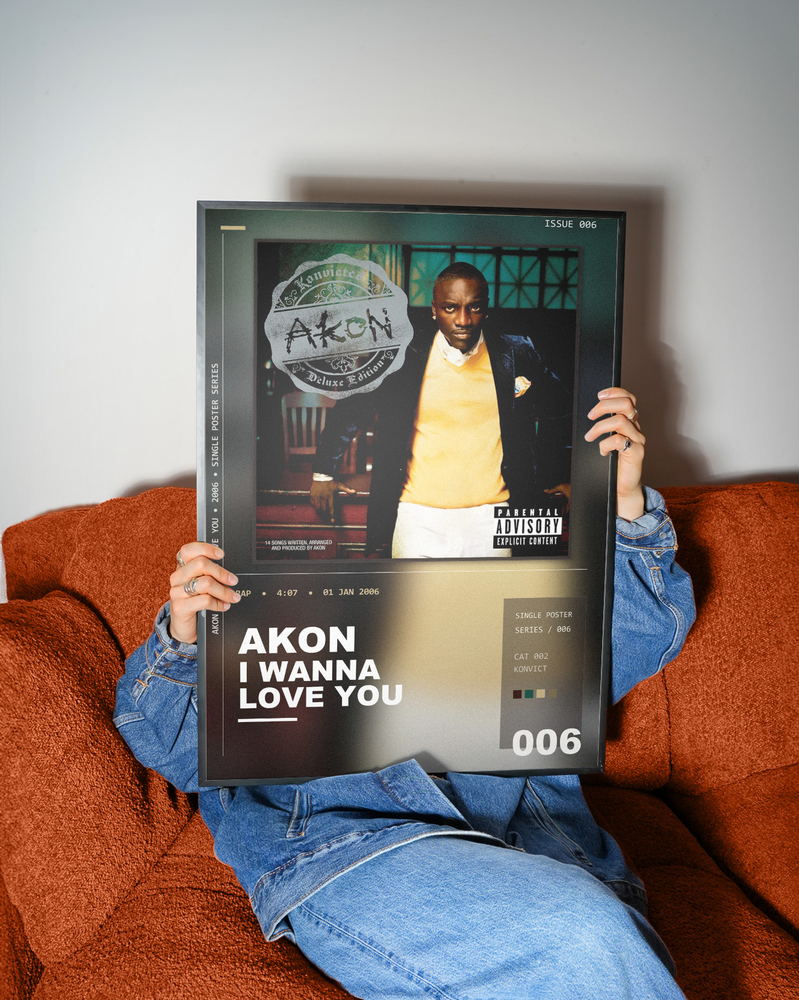 Music poster: Akon - I Wanna Love You