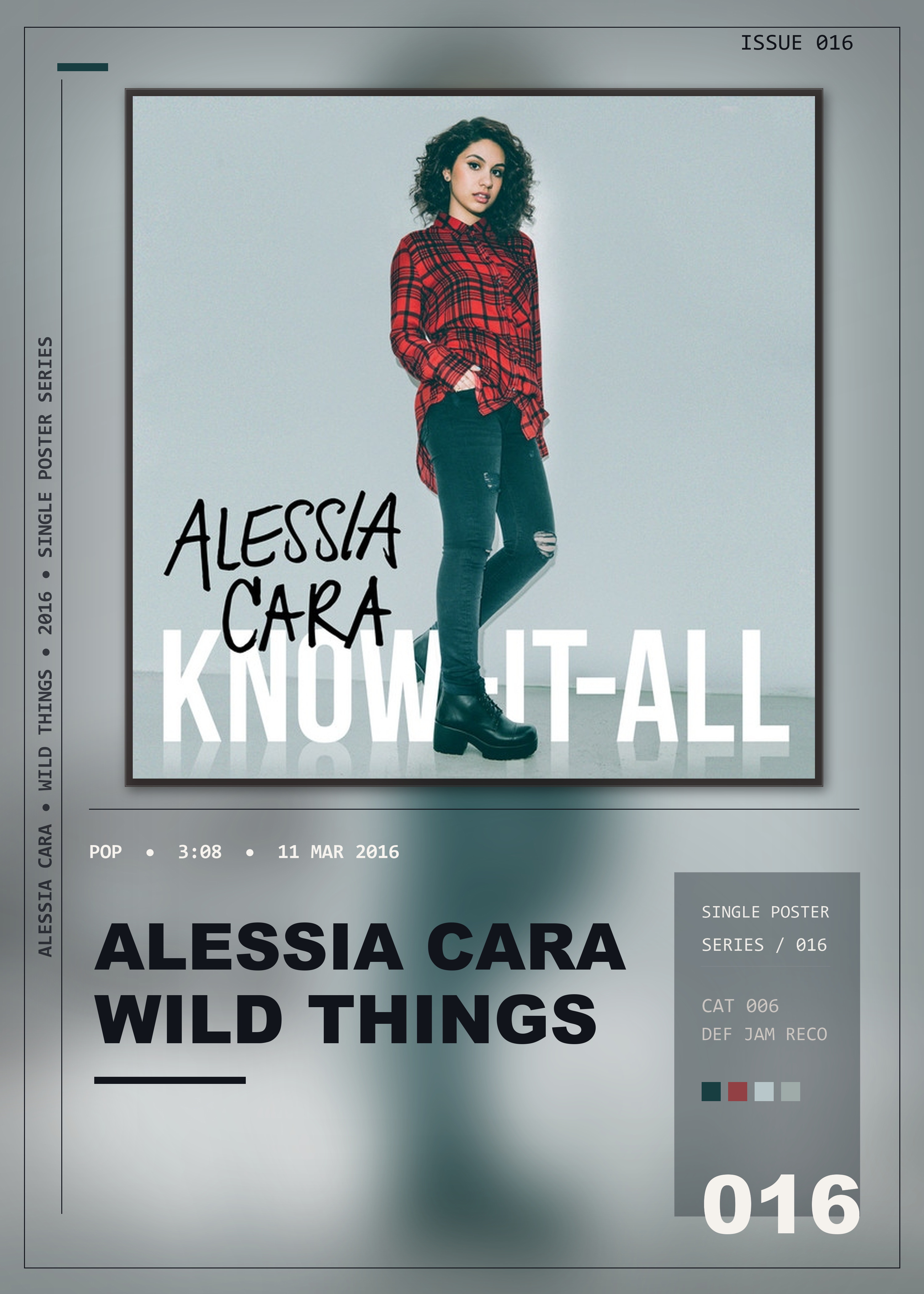 Music poster: Alessia Cara - Wild Things
