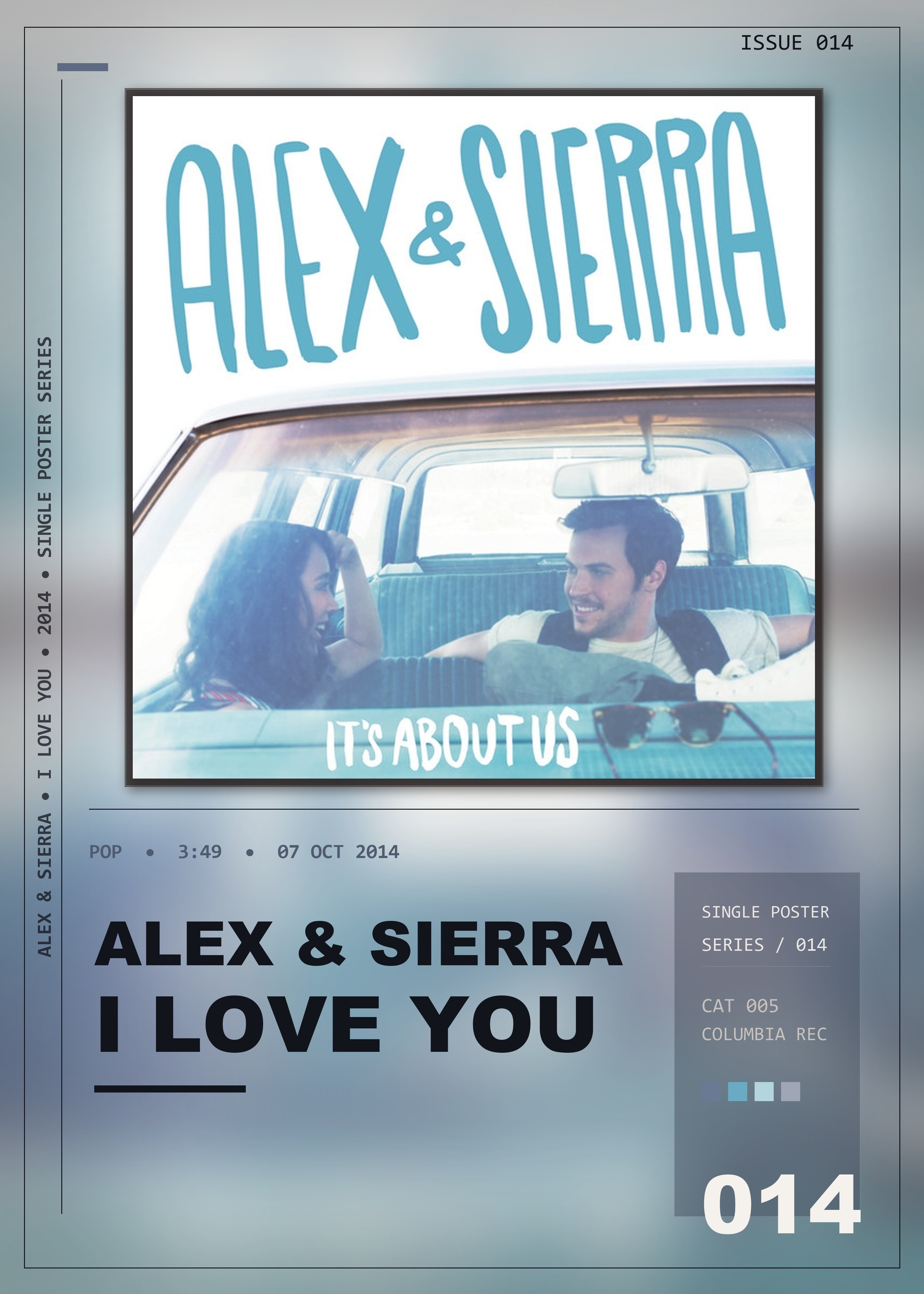 Music poster: Alex Sierra - I Love You