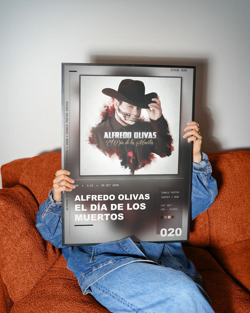 Music poster: Alfredo Olivas - El Día De Los Muertos