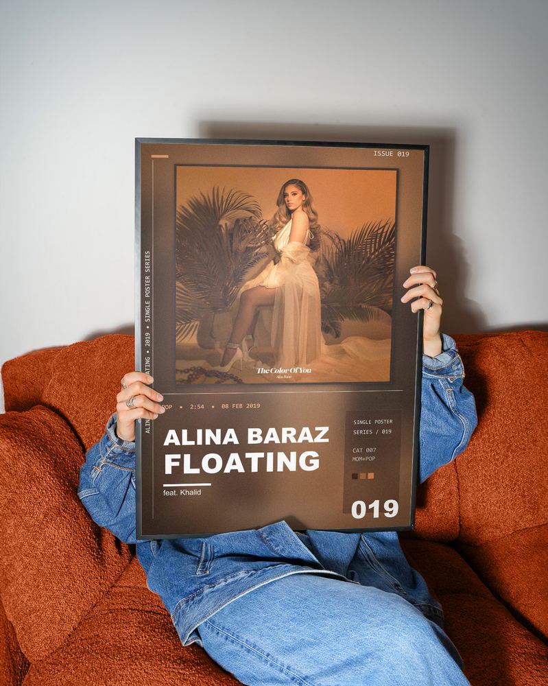 Music poster: Alina Baraz - Floating feat Khalid