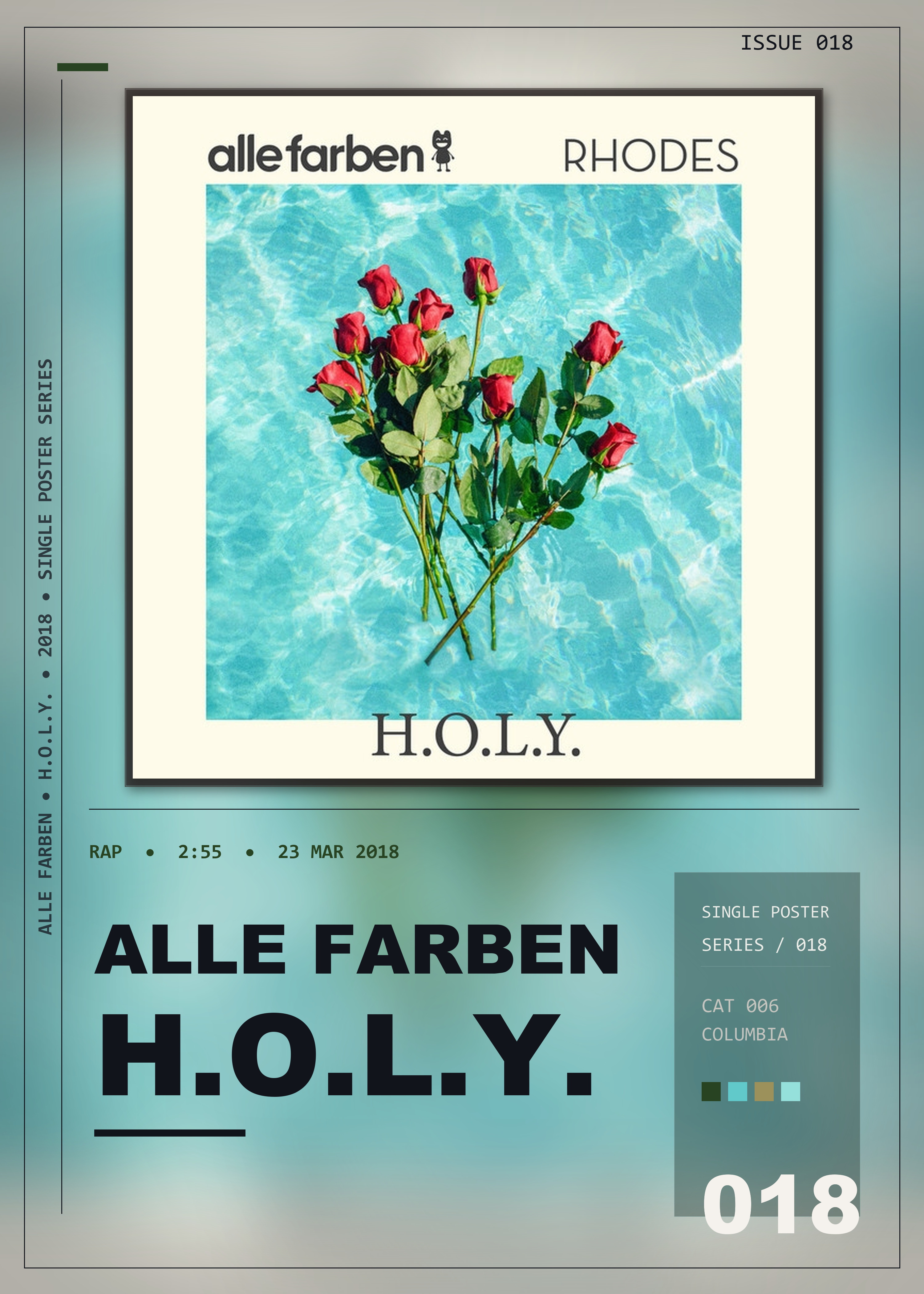 Music poster: Alle Farben - HOLY