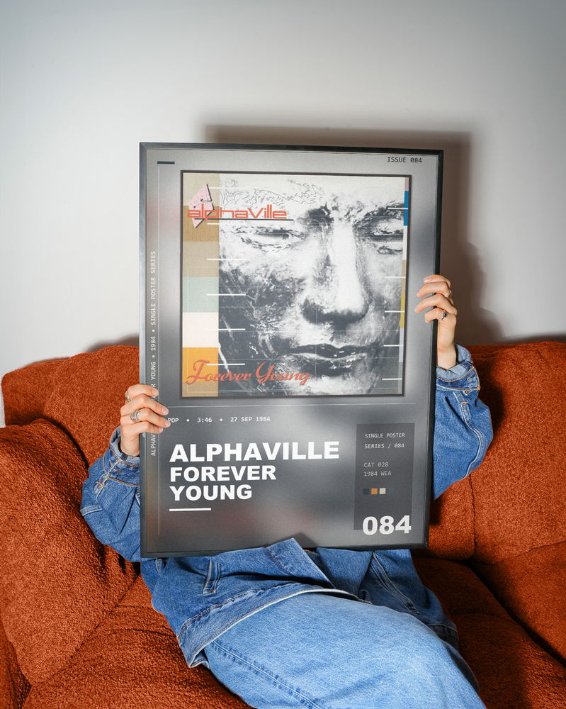 Music poster: Alphaville - Forever Young