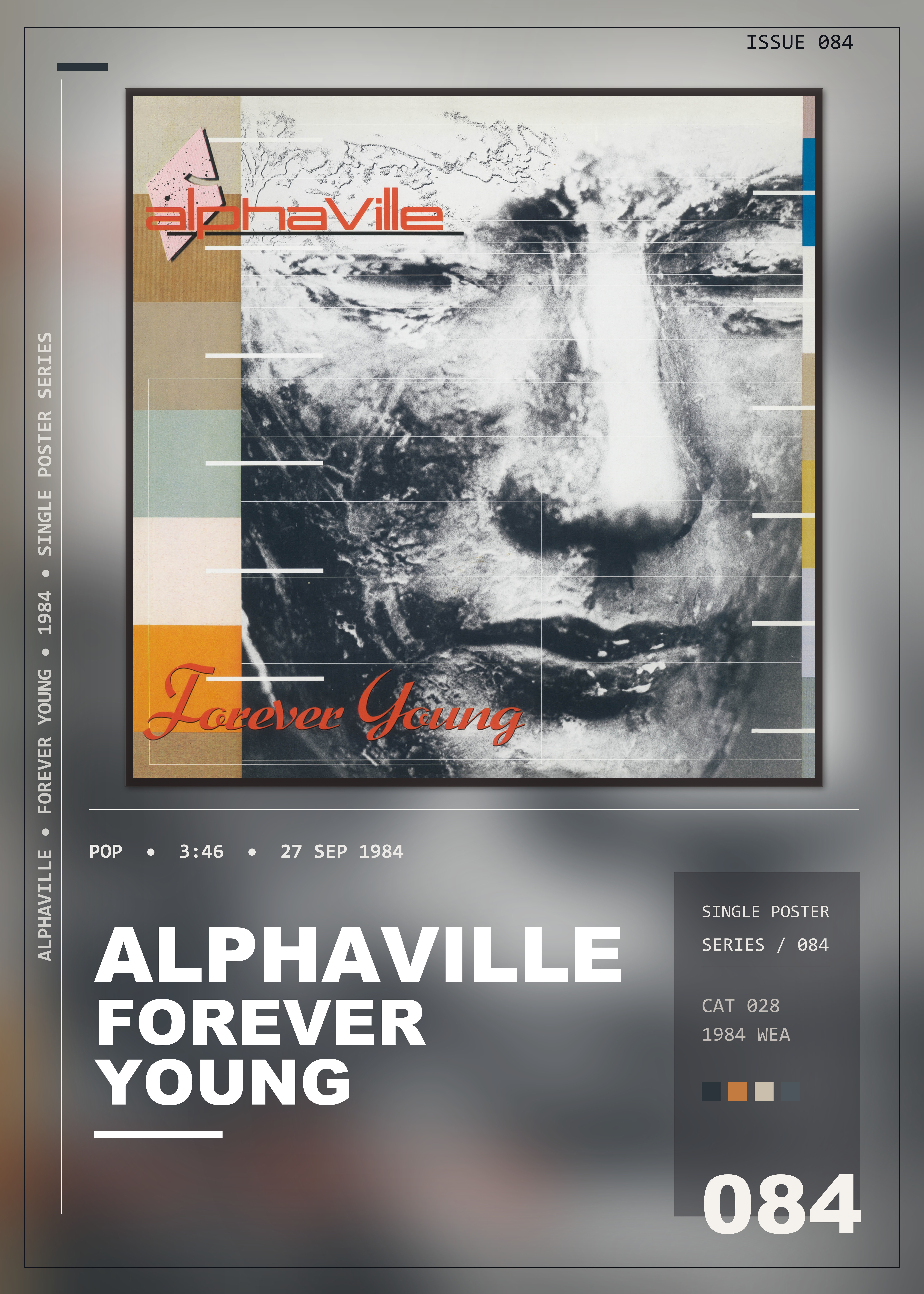 Music poster: Alphaville - Forever Young