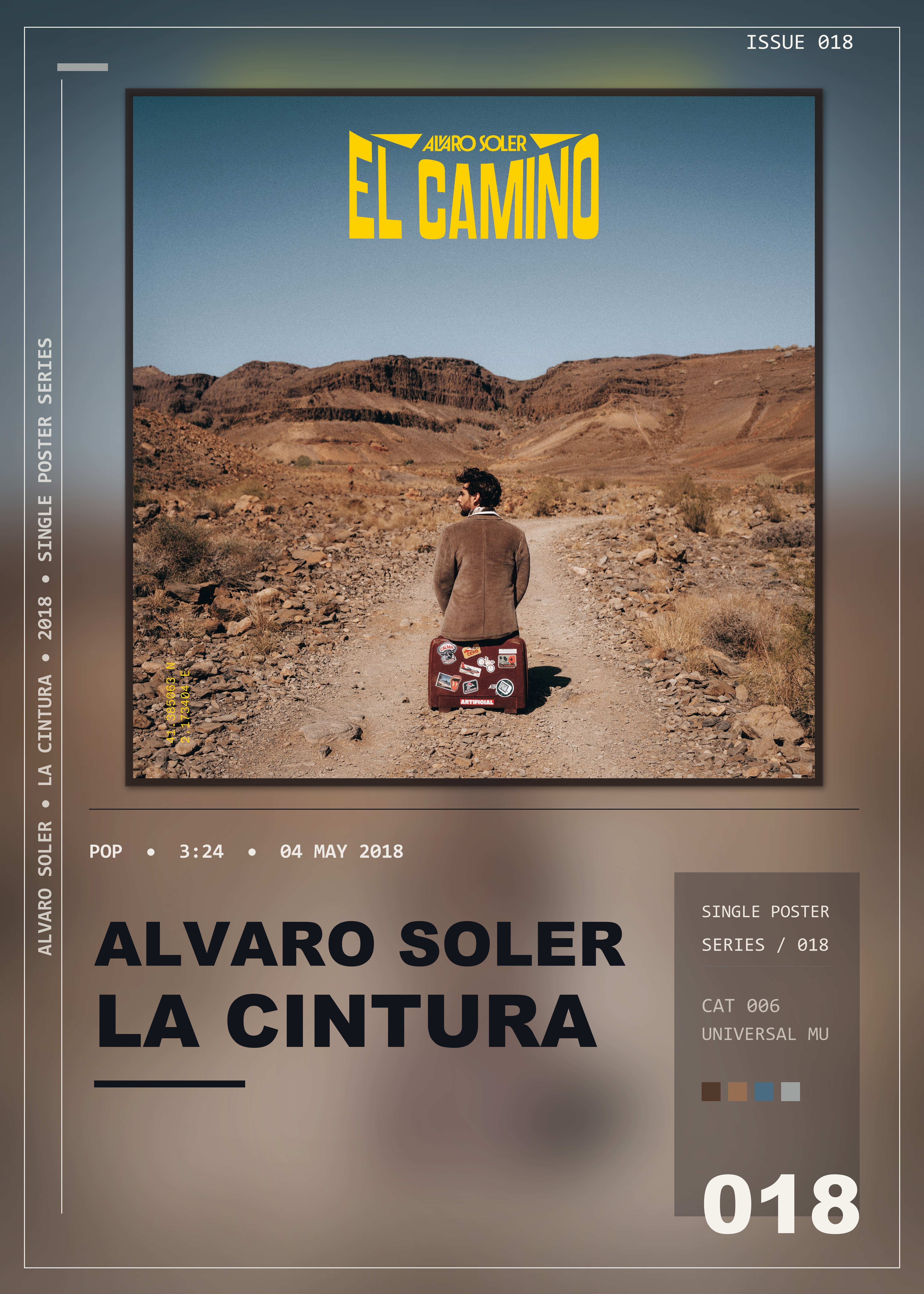 Music poster: Alvaro Soler - La Cintura