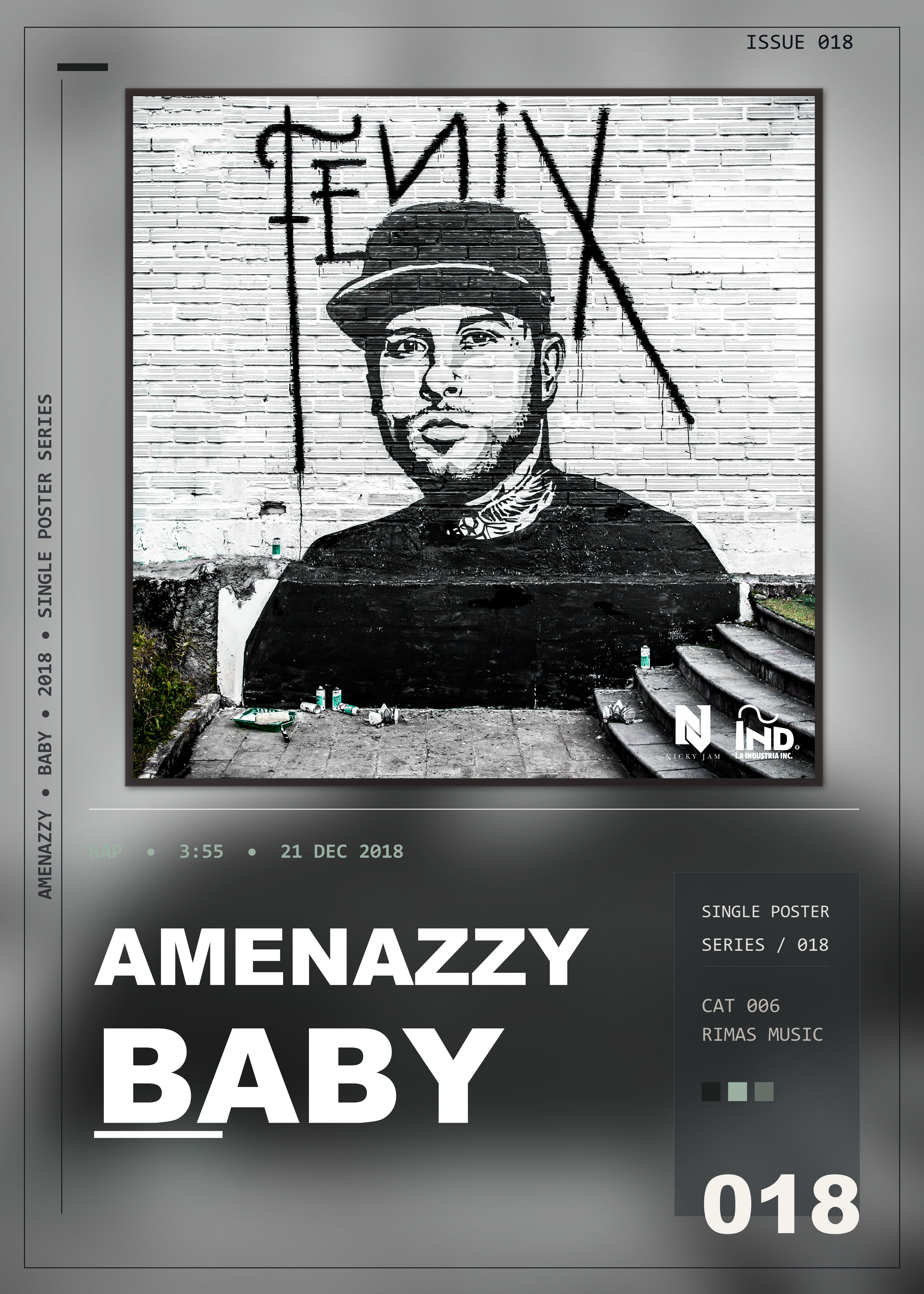 Music poster: Amenazzy - Baby