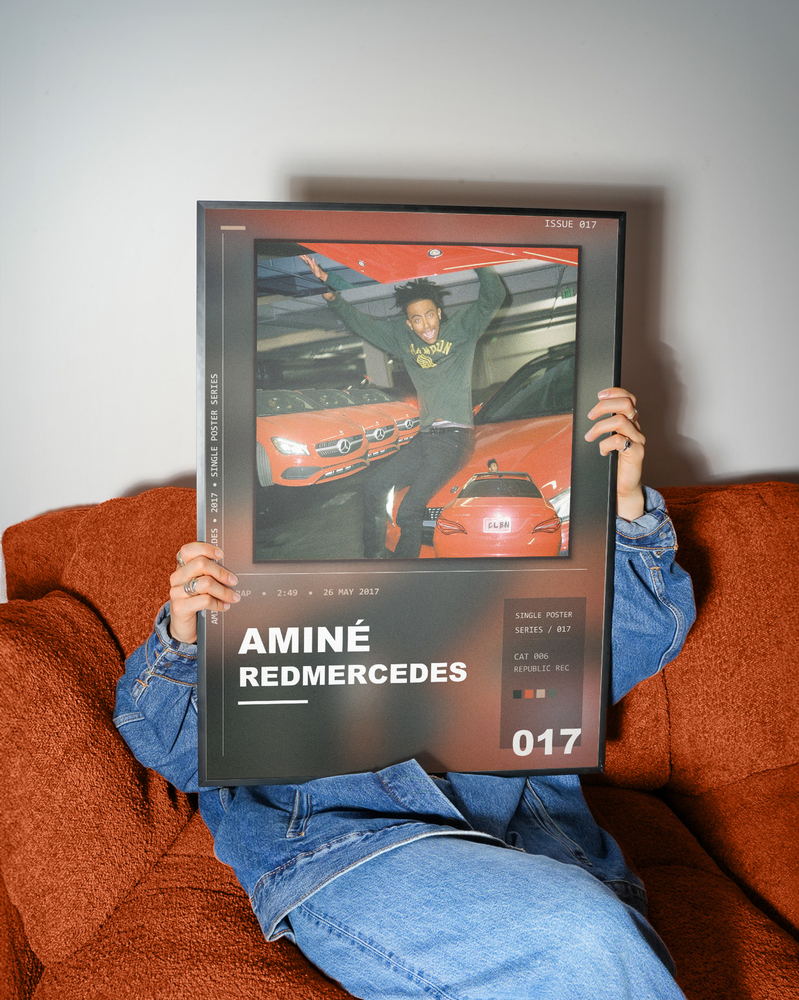 Music poster: Aminé - REDMERCEDES