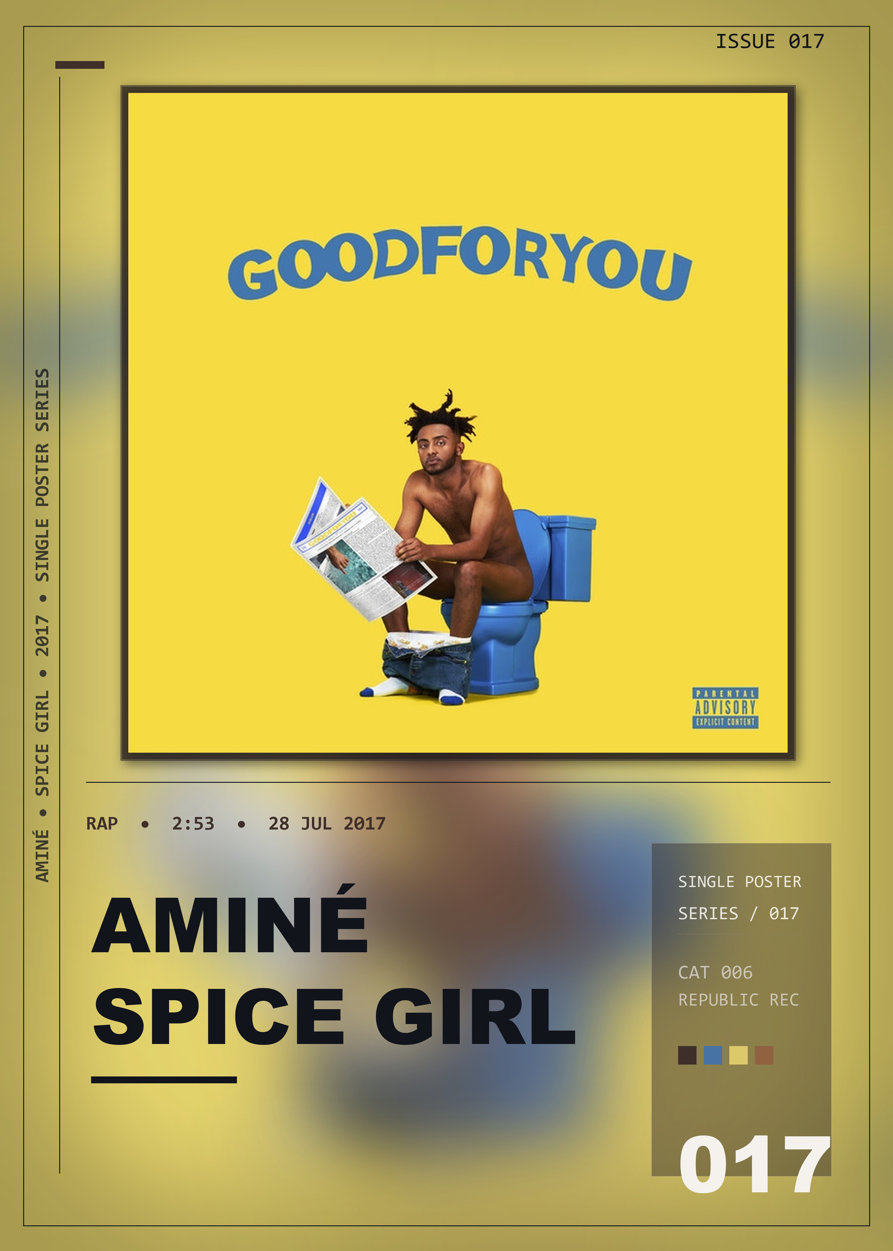 Music poster: Aminé - Spice Girl