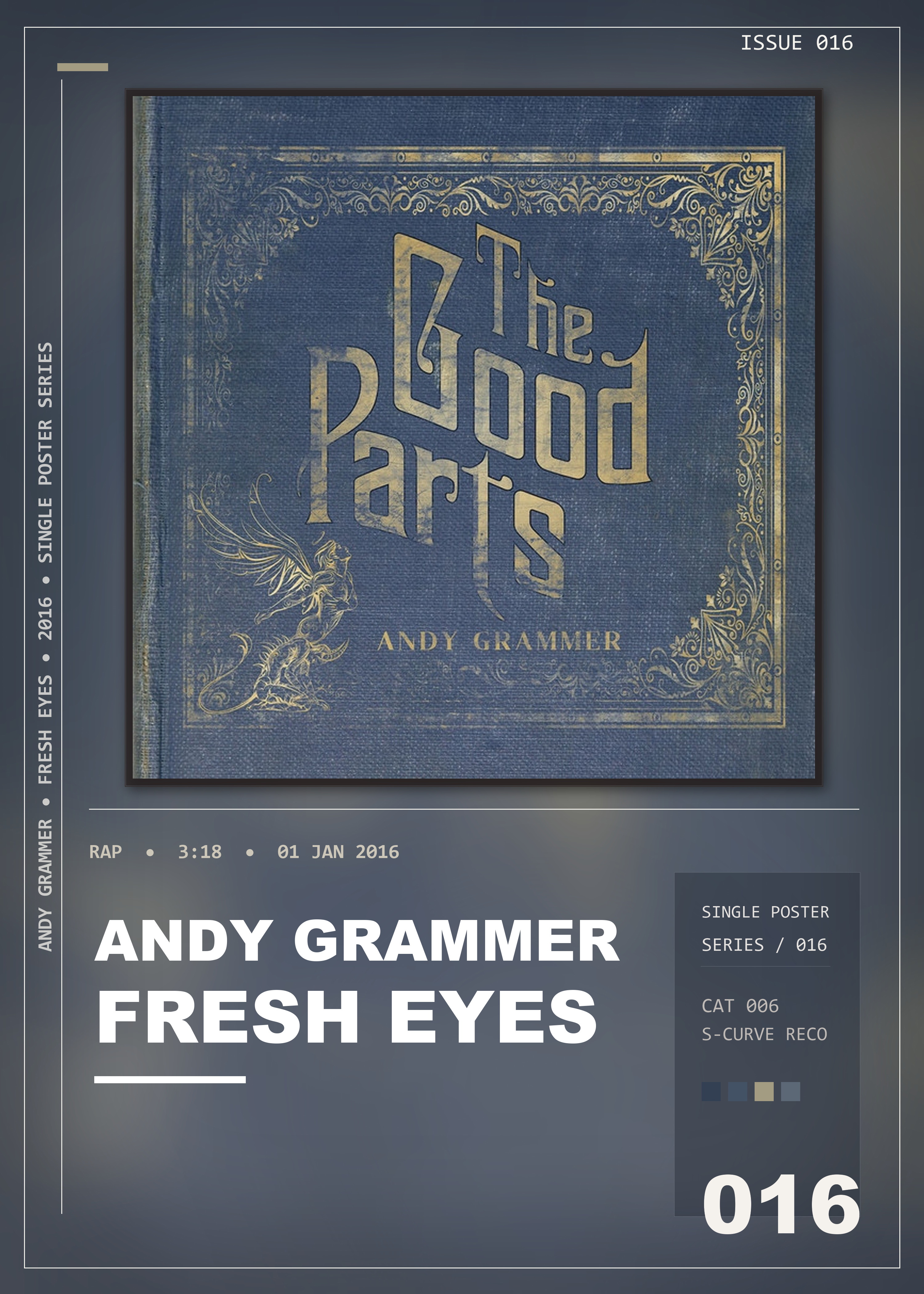 Music poster: Andy Grammer - Fresh Eyes