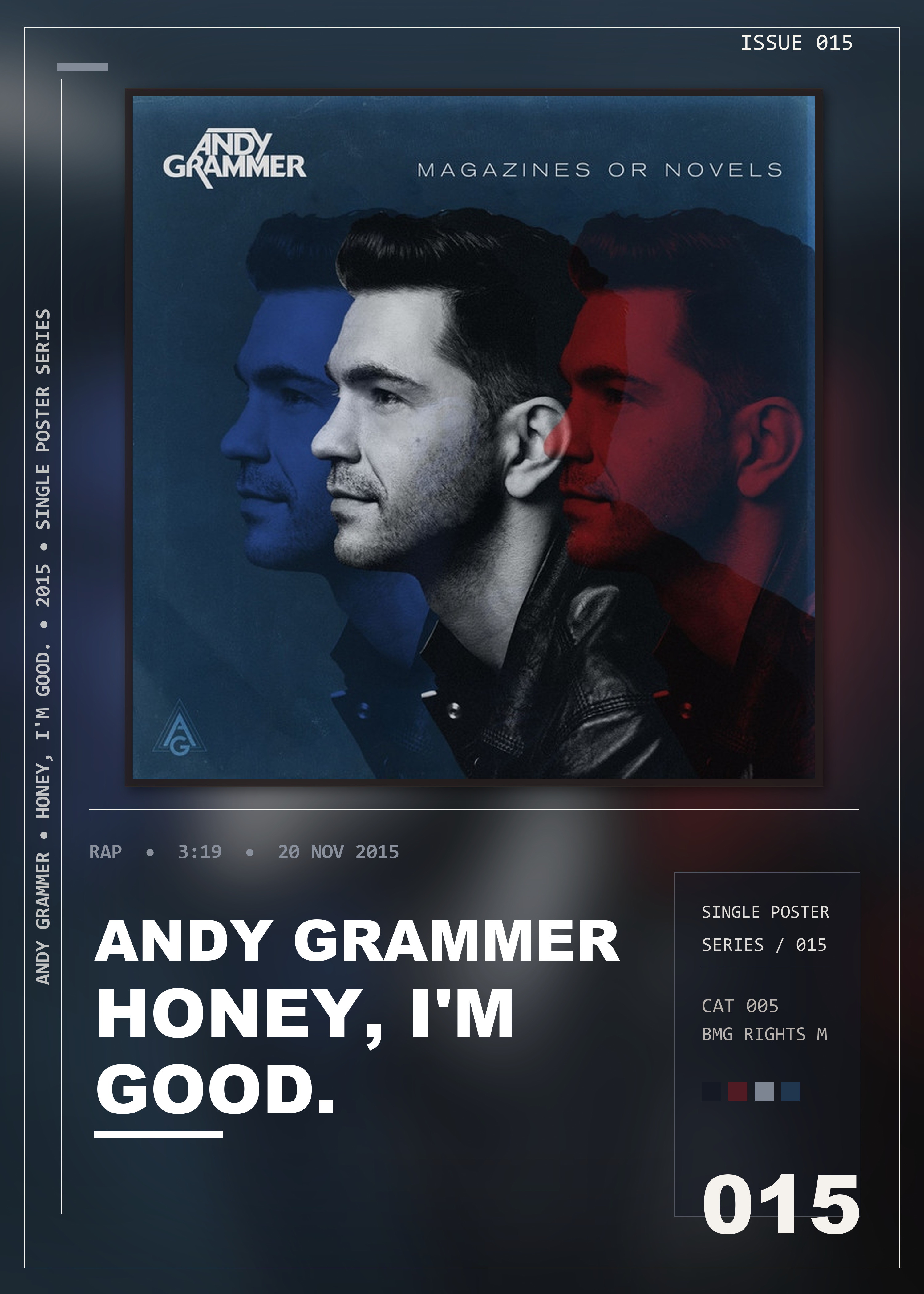 Music poster: Andy Grammer - Honey Im Good