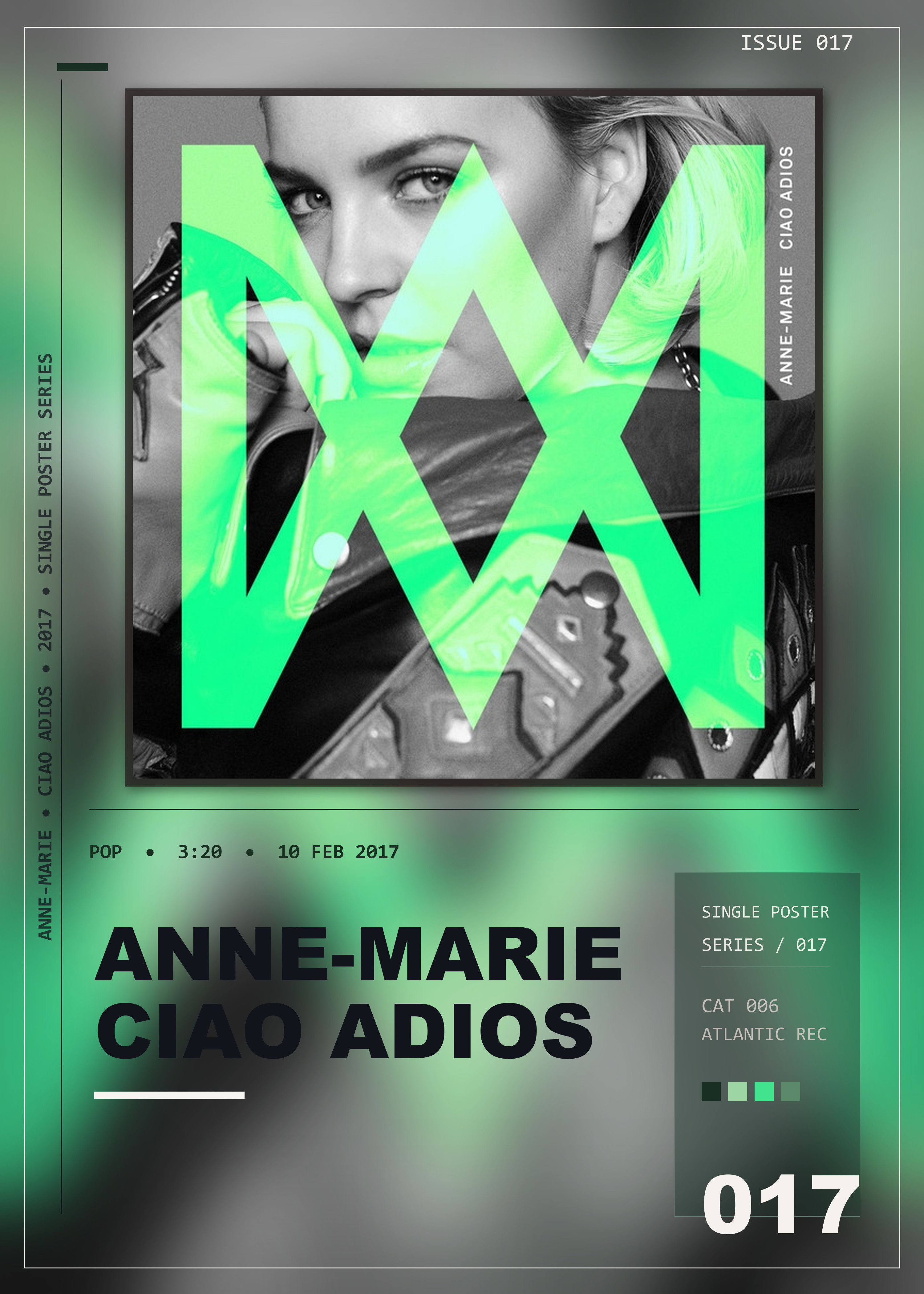 Music poster: Anne-Marie - Ciao Adios