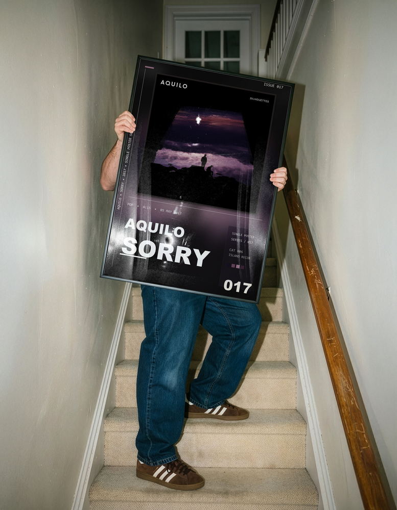 Music poster: Aquilo - Sorry