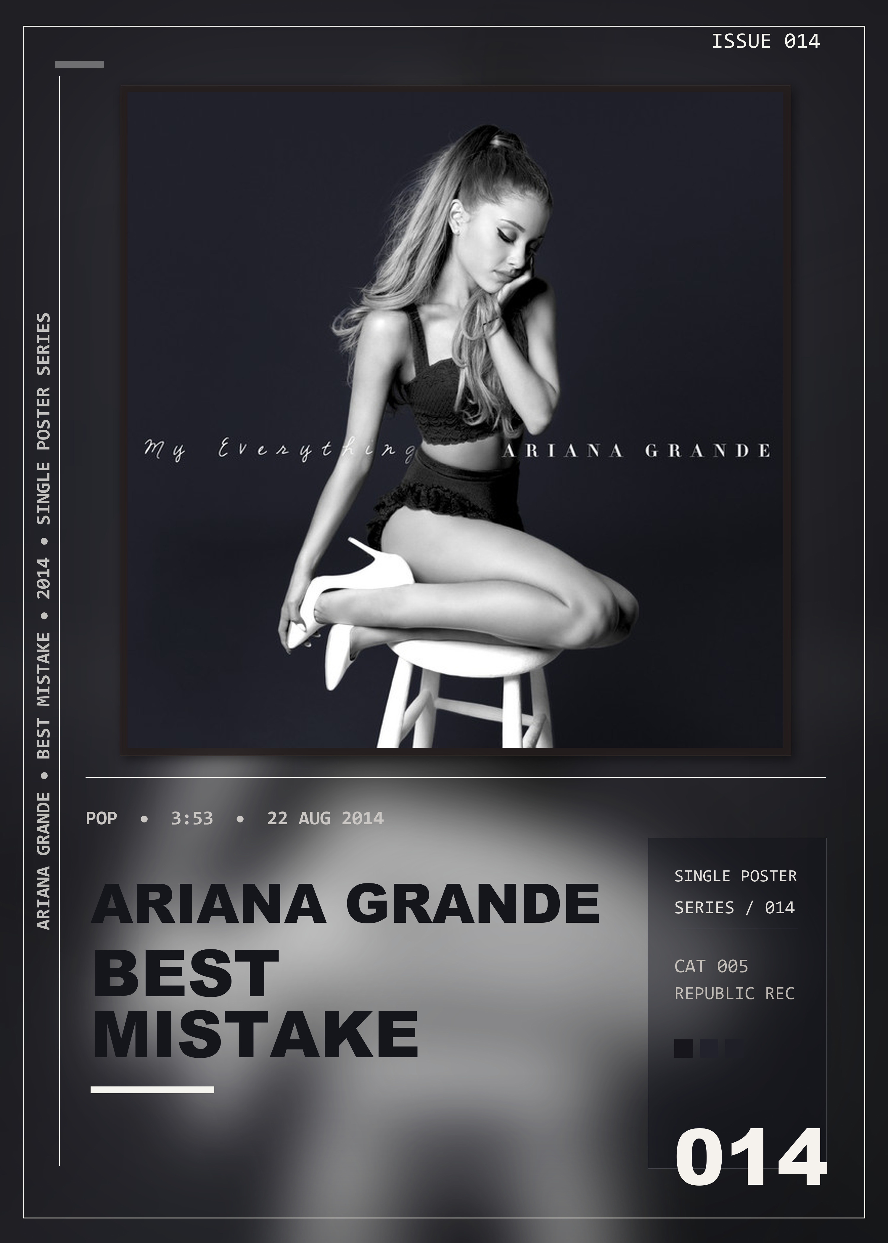 Music poster: Ariana Grande - Best Mistake