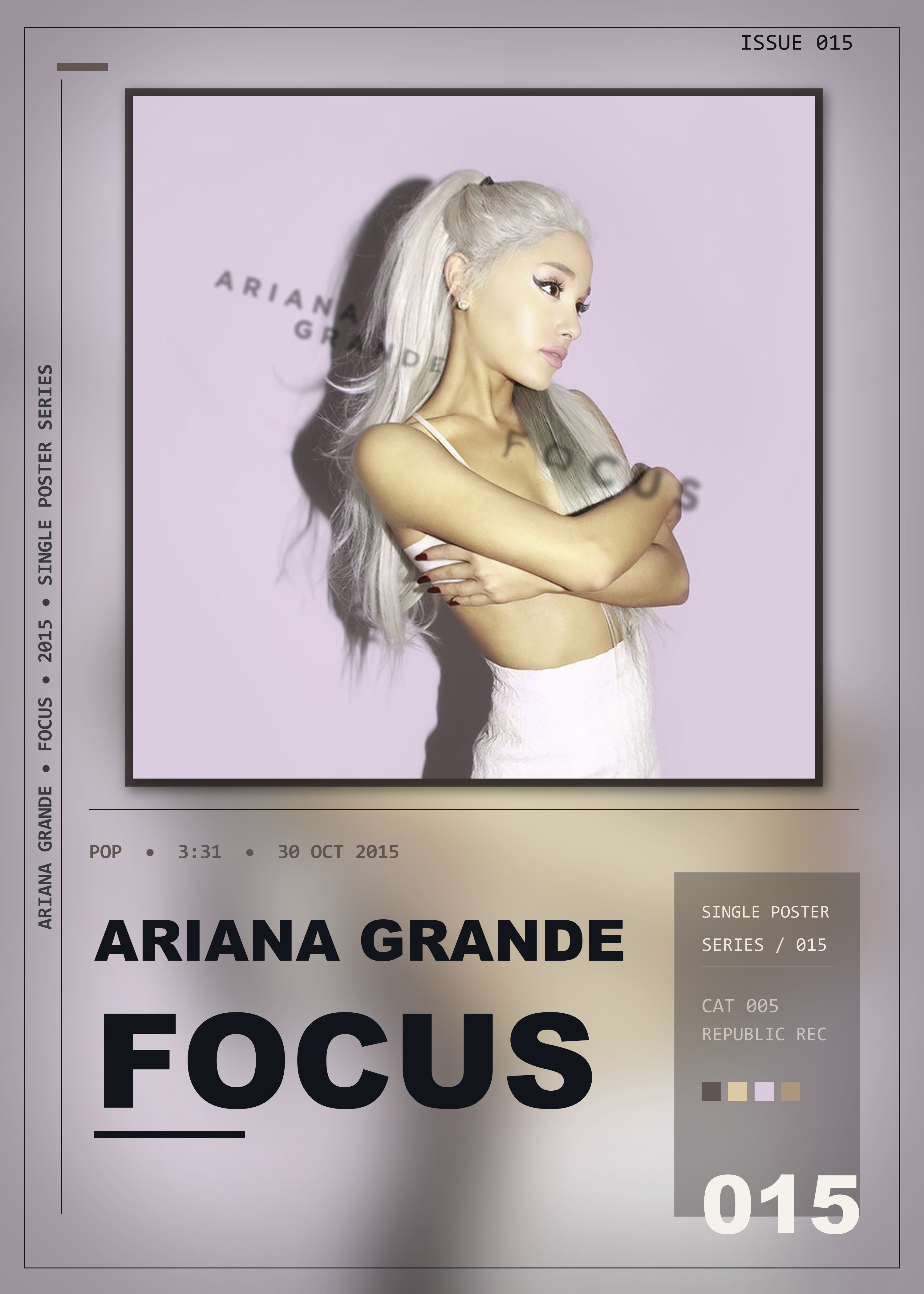 Music poster: Ariana Grande - Focus