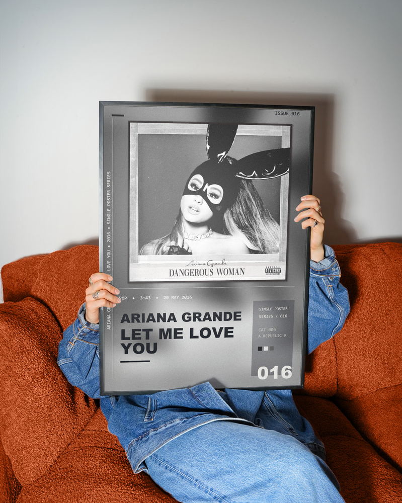 Music poster: Ariana Grande - Let Me Love You