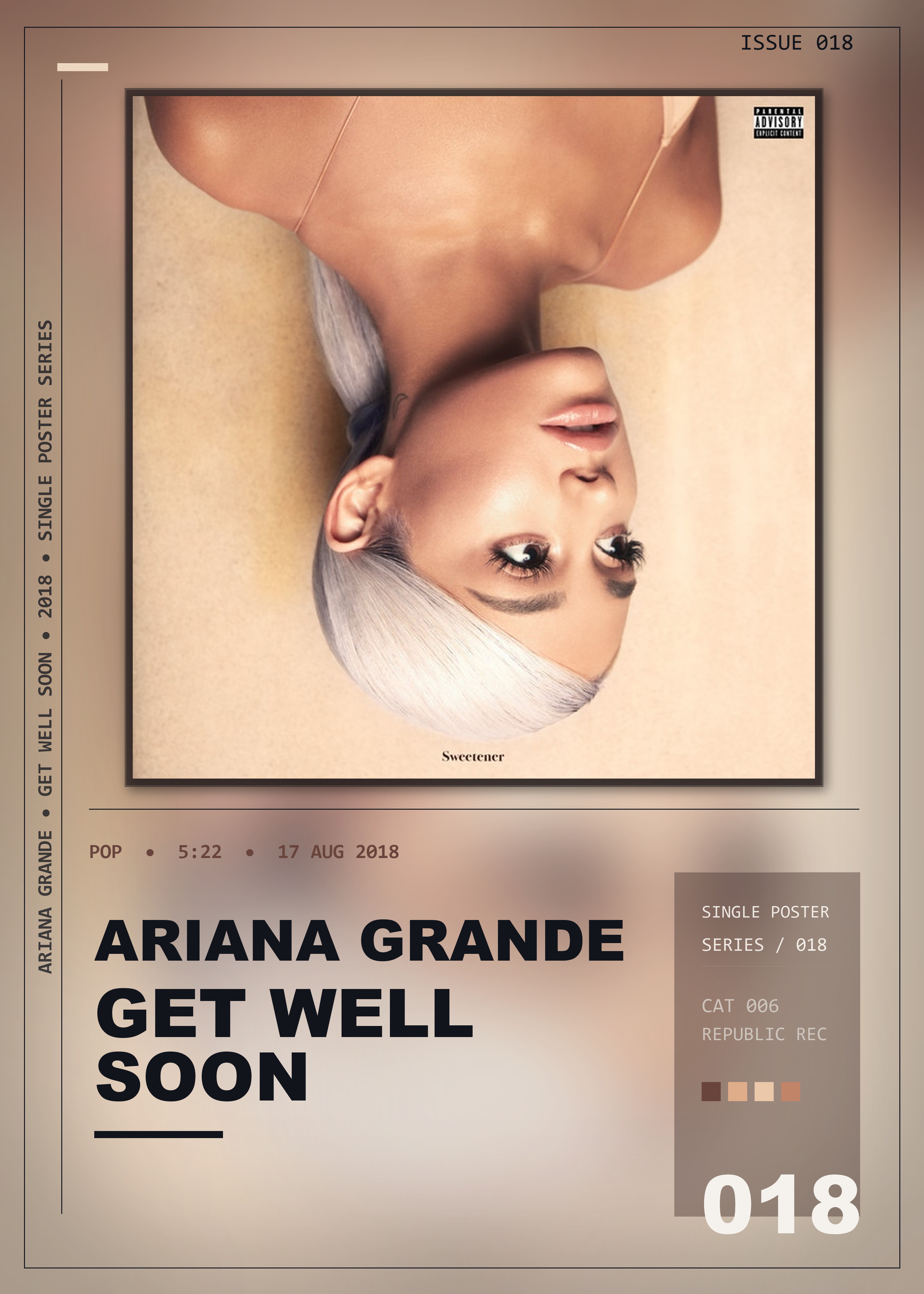 Music poster: Ariana Grande - get well soon