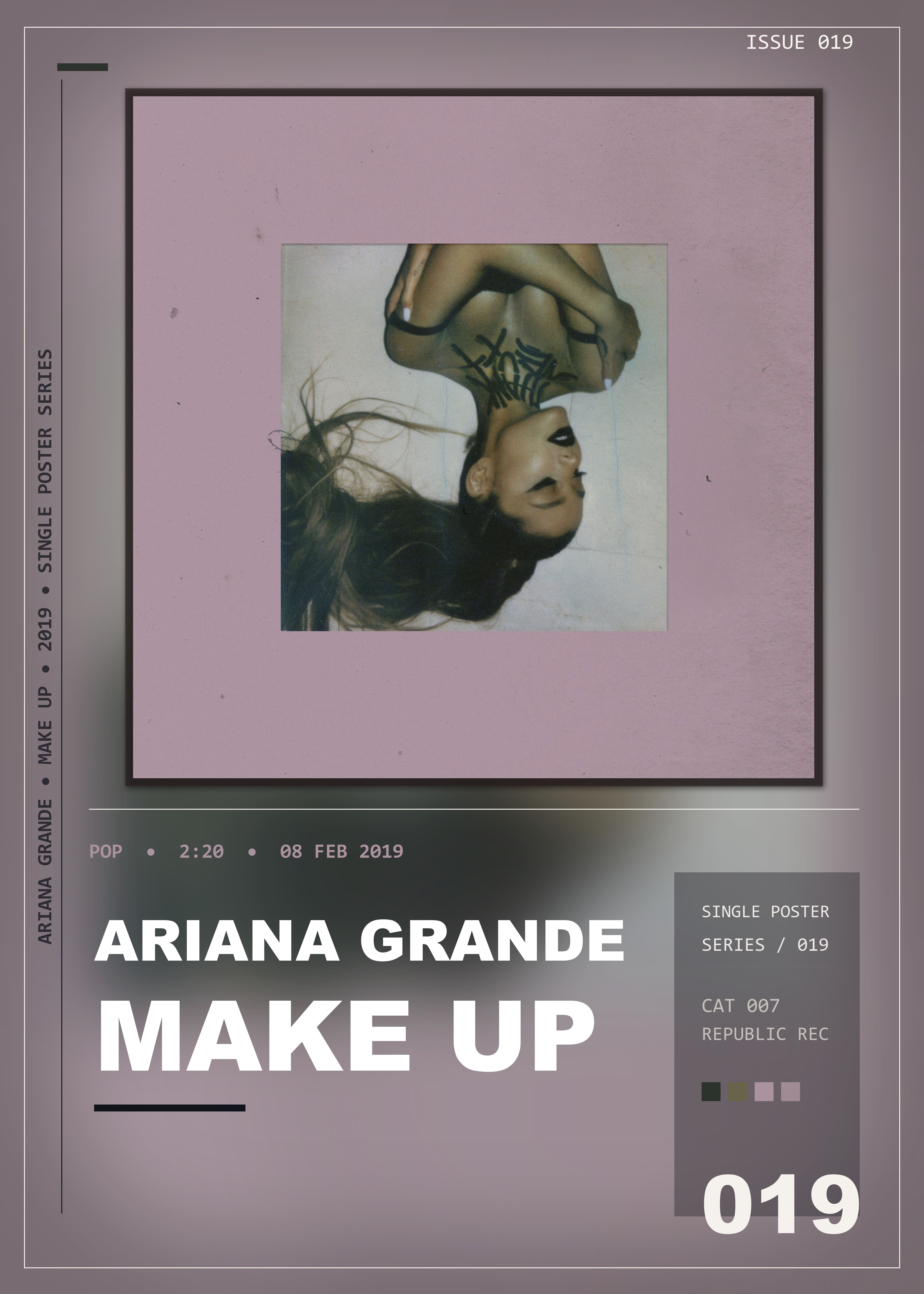 Music poster: Ariana Grande - make up
