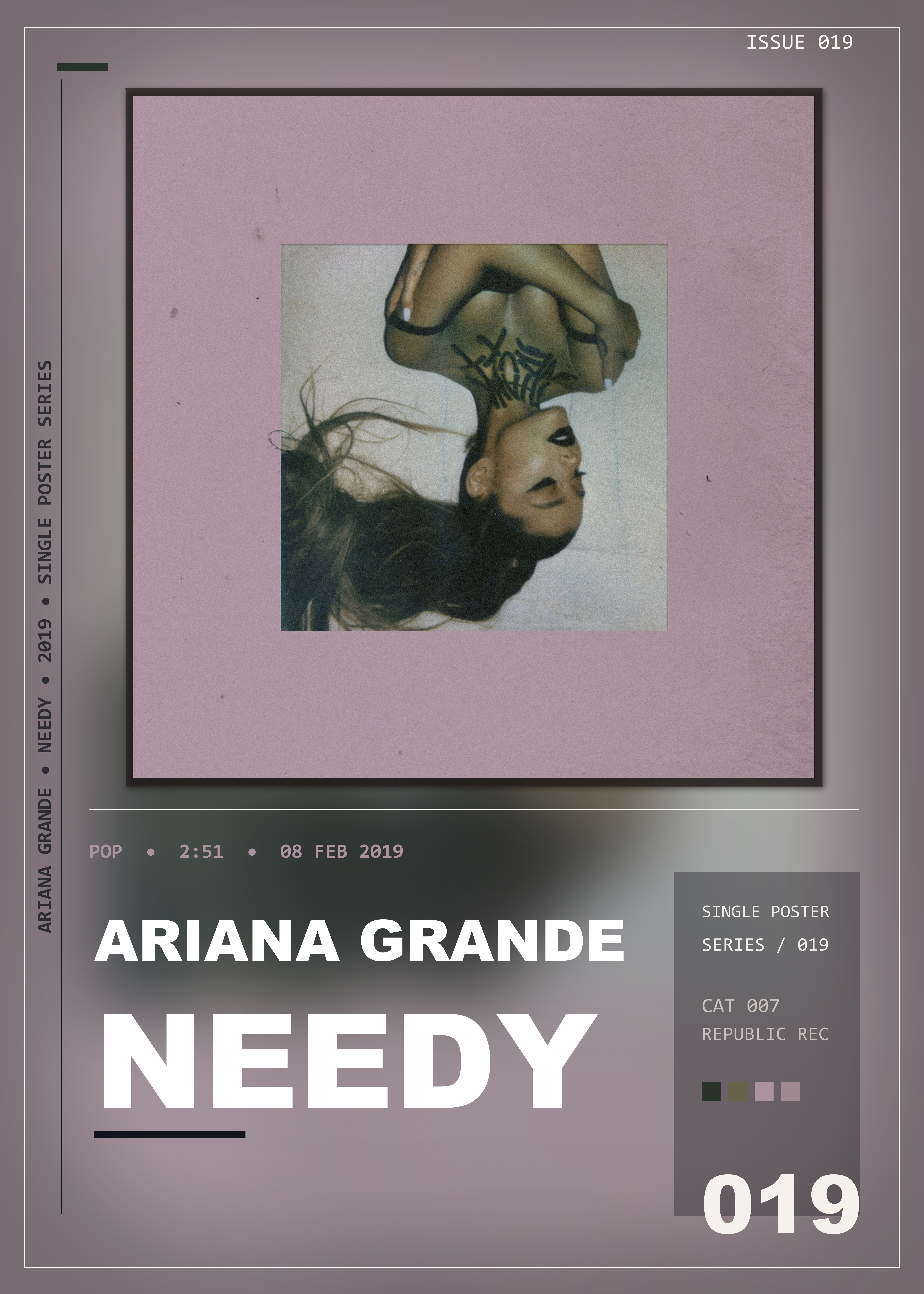 Music poster: Ariana Grande - needy