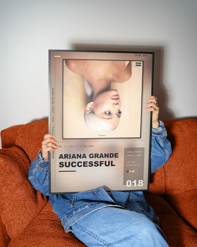Music poster: Ariana Grande - successful