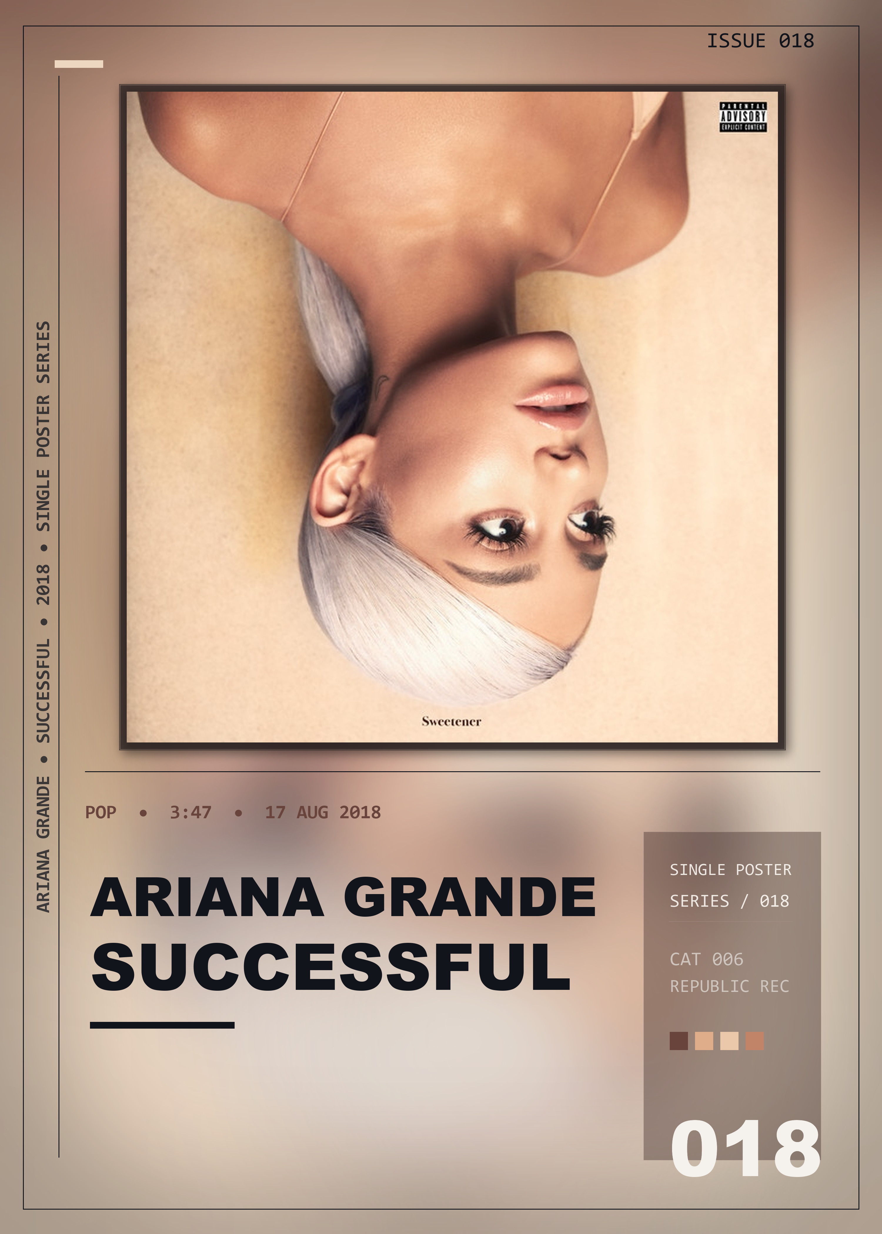 Music poster: Ariana Grande - successful