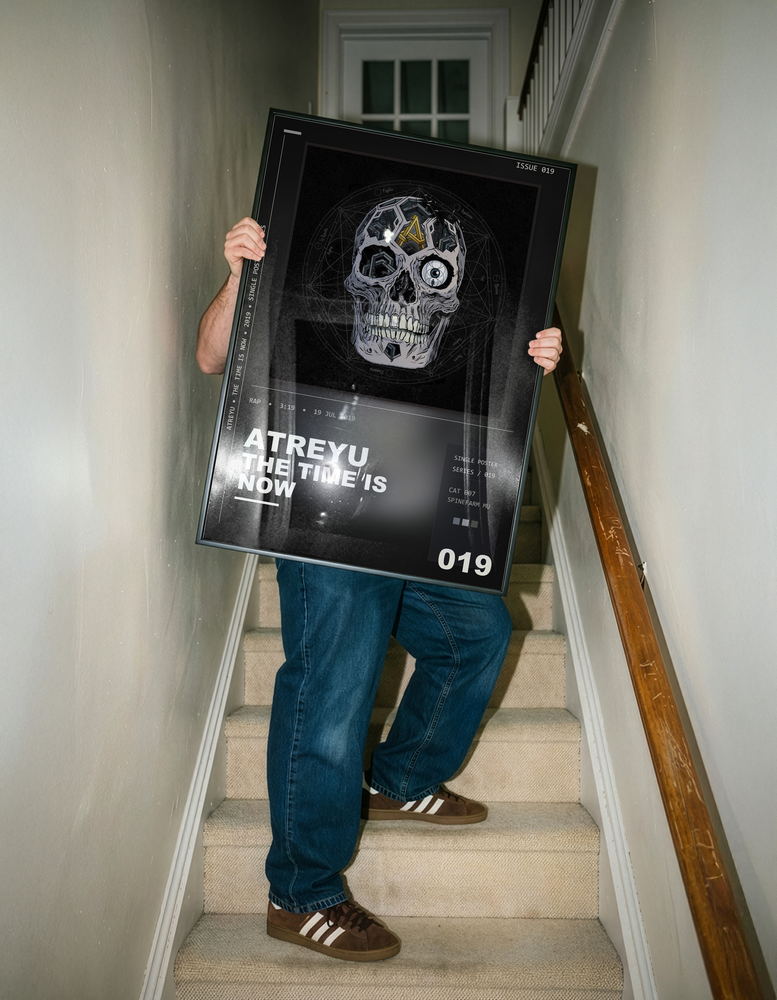 Music poster: Atreyu - The Time Is Now