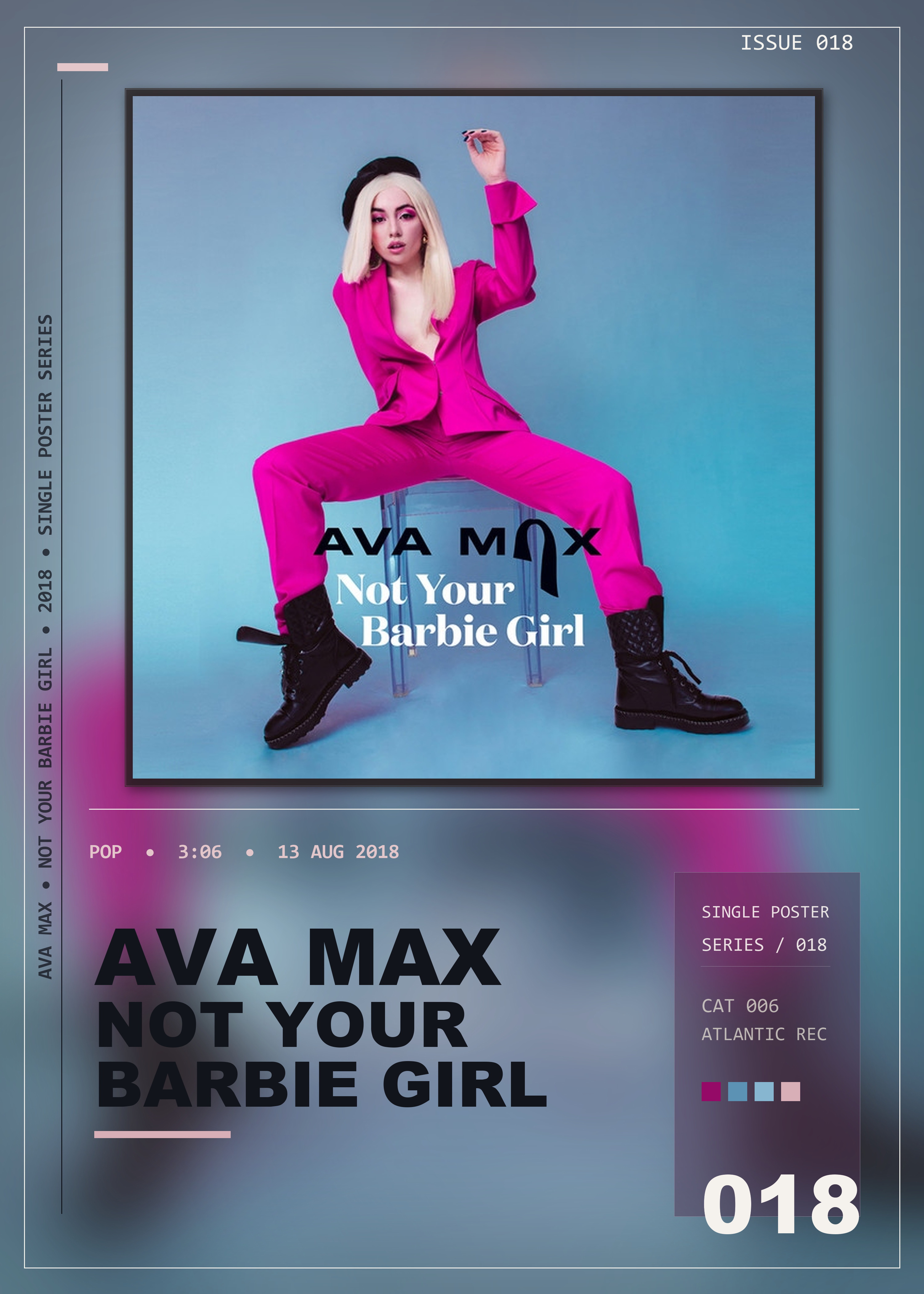 Music poster: Ava Max - Not Your Barbie Girl