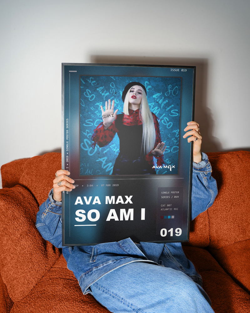 Music poster: Ava Max - So Am I