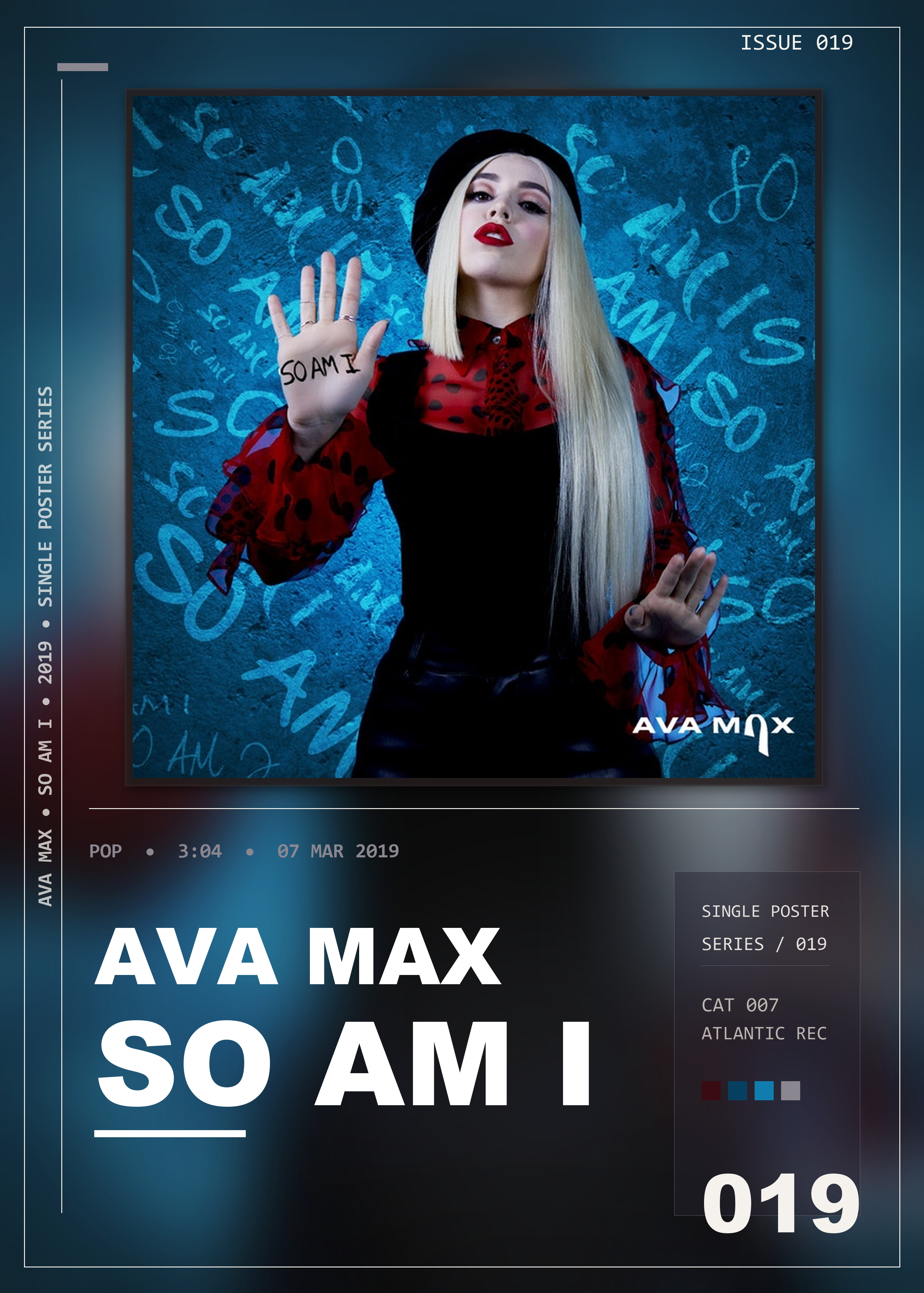 Music poster: Ava Max - So Am I