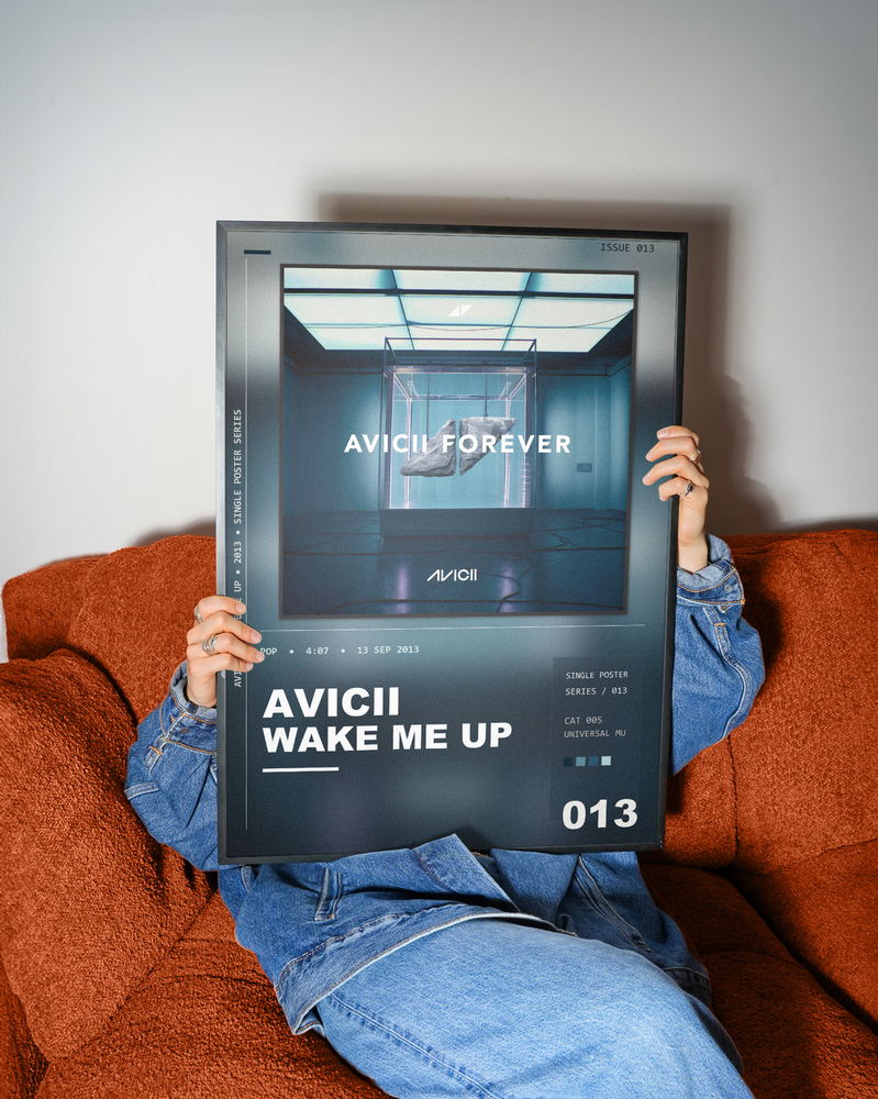 Music poster: Avicii - Wake Me Up
