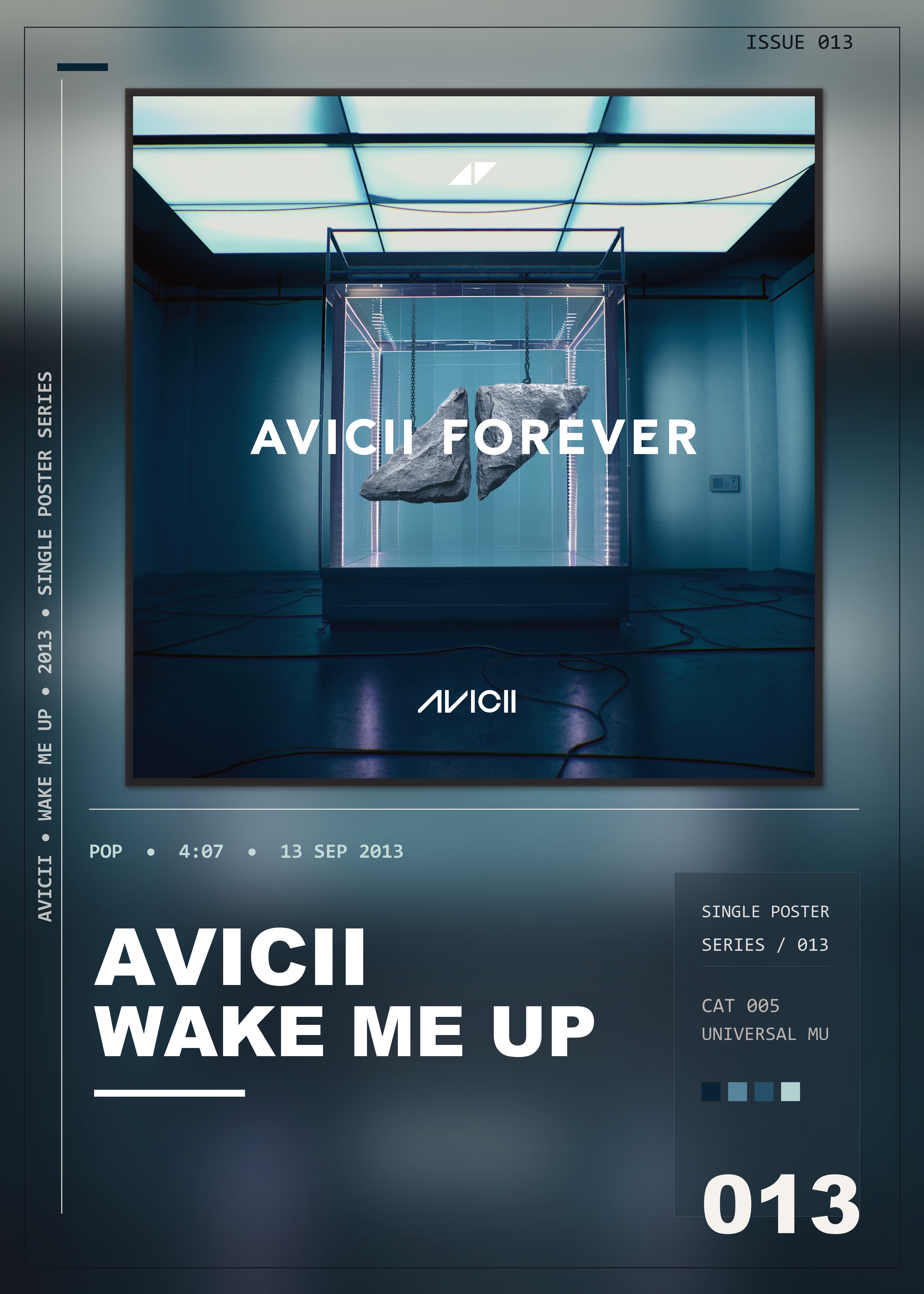 Music poster: Avicii - Wake Me Up