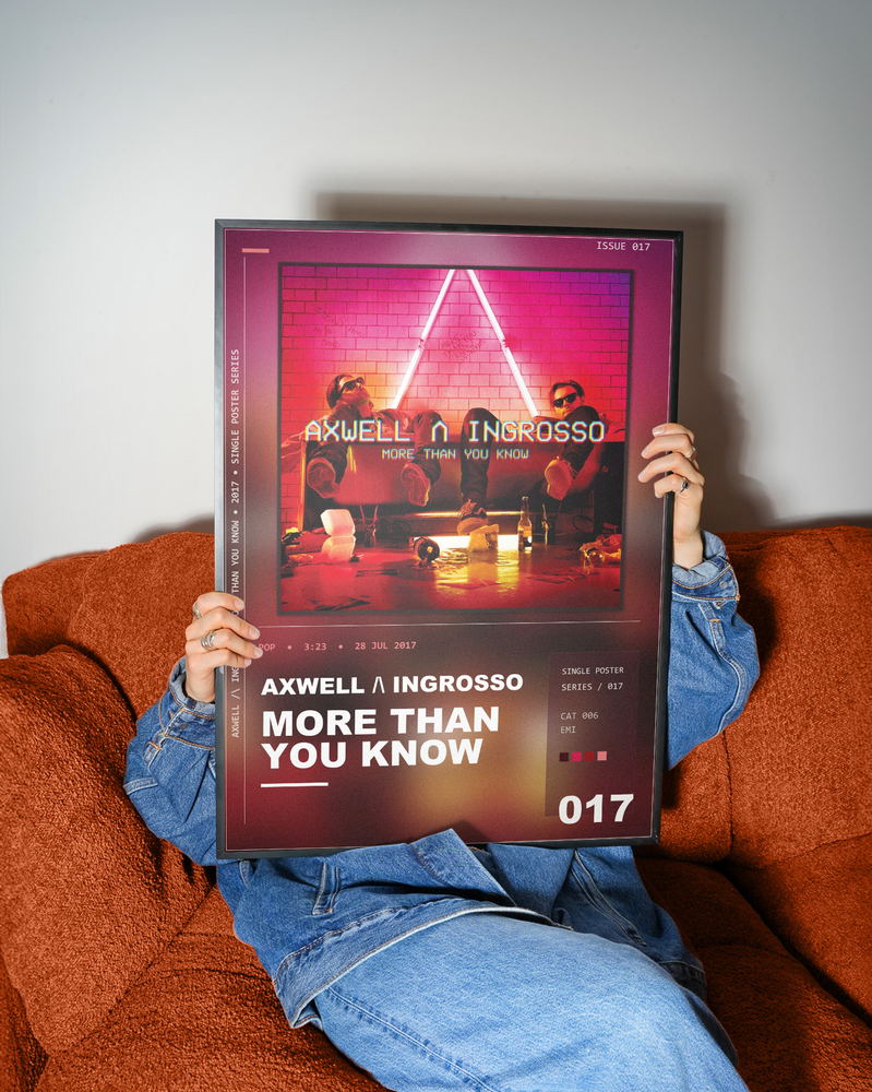 Music poster: Axwell Ingrosso - More Than You Know