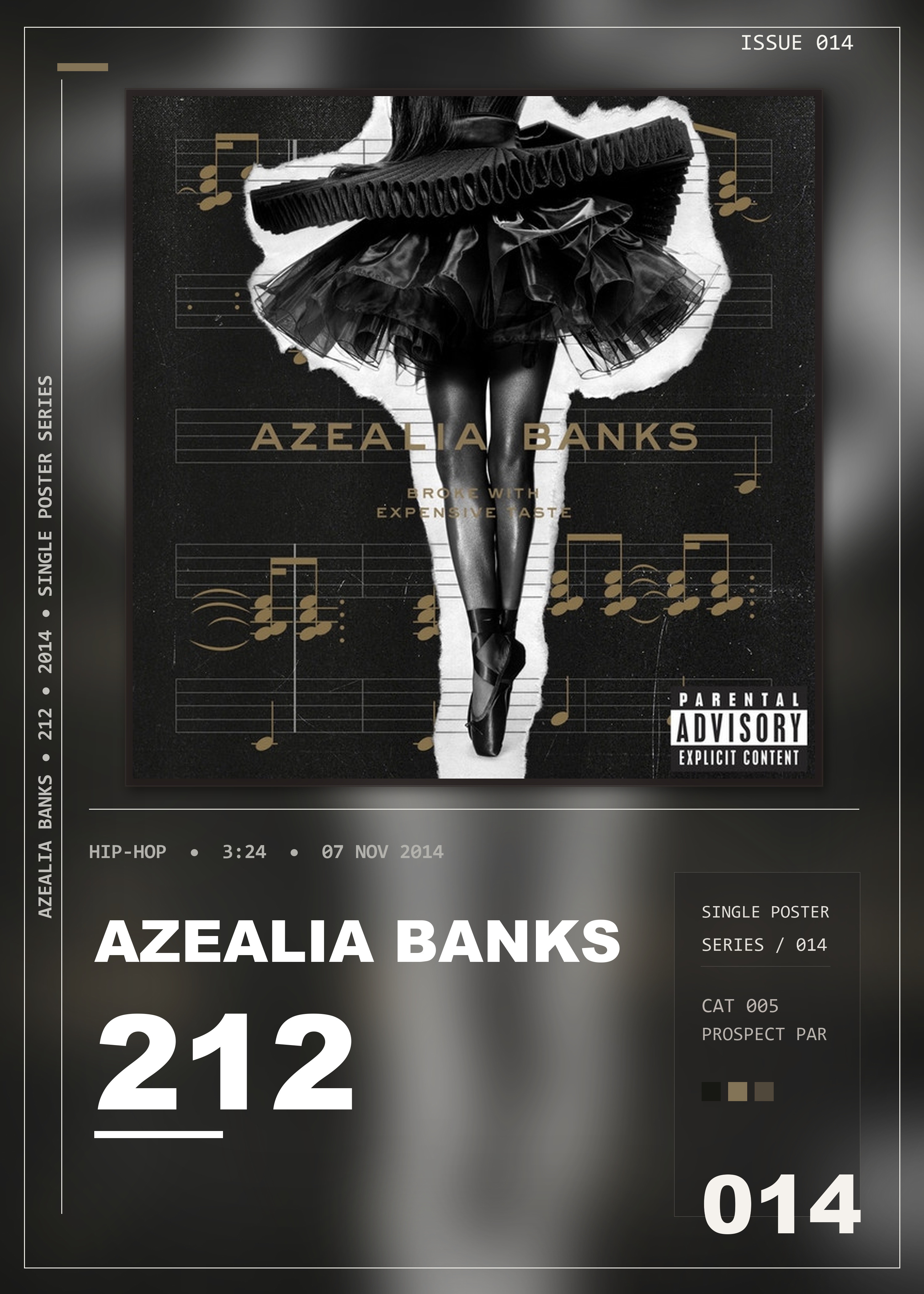 Music poster: Azealia Banks - 212