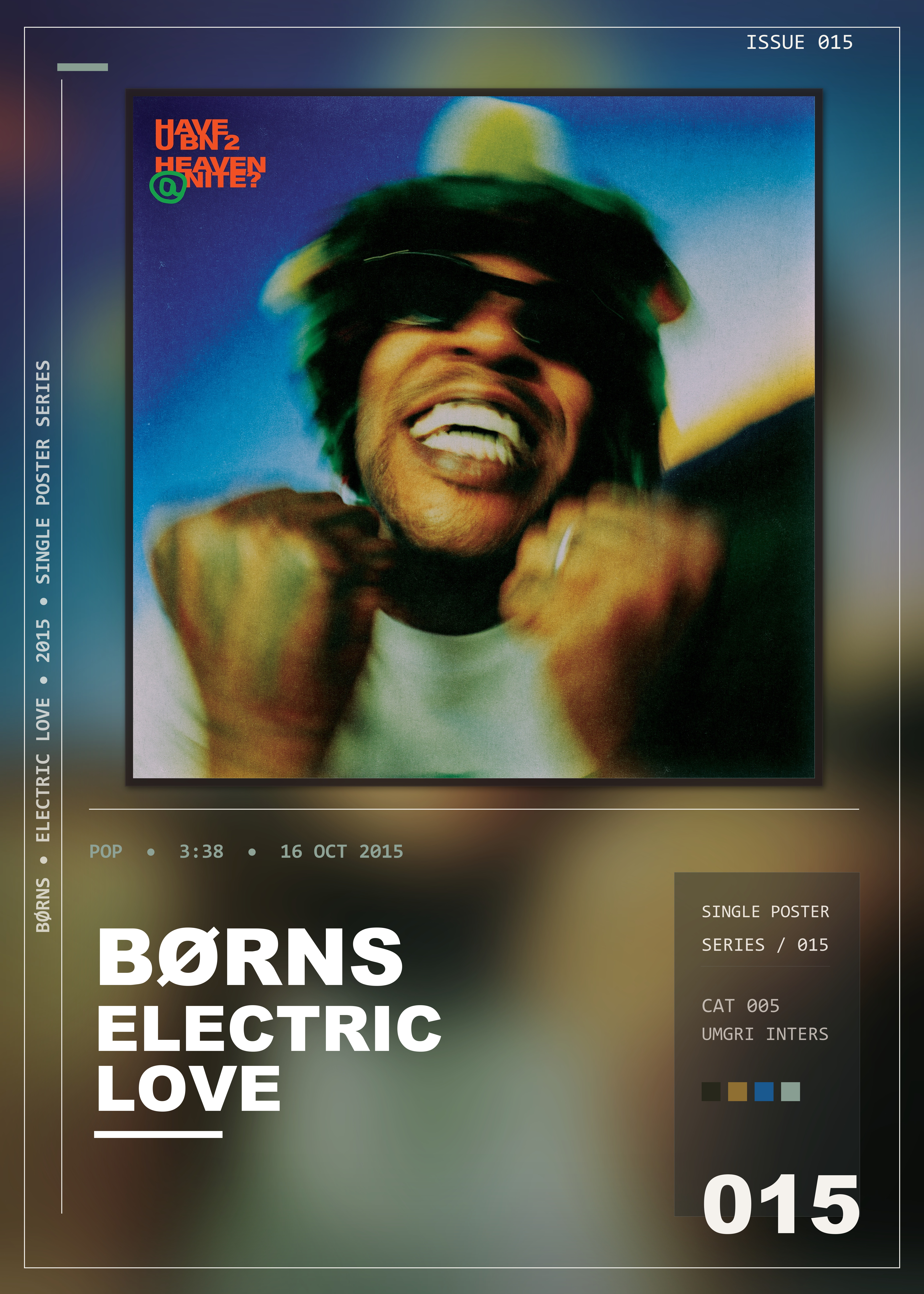 Music poster: BØRNS - Electric Love