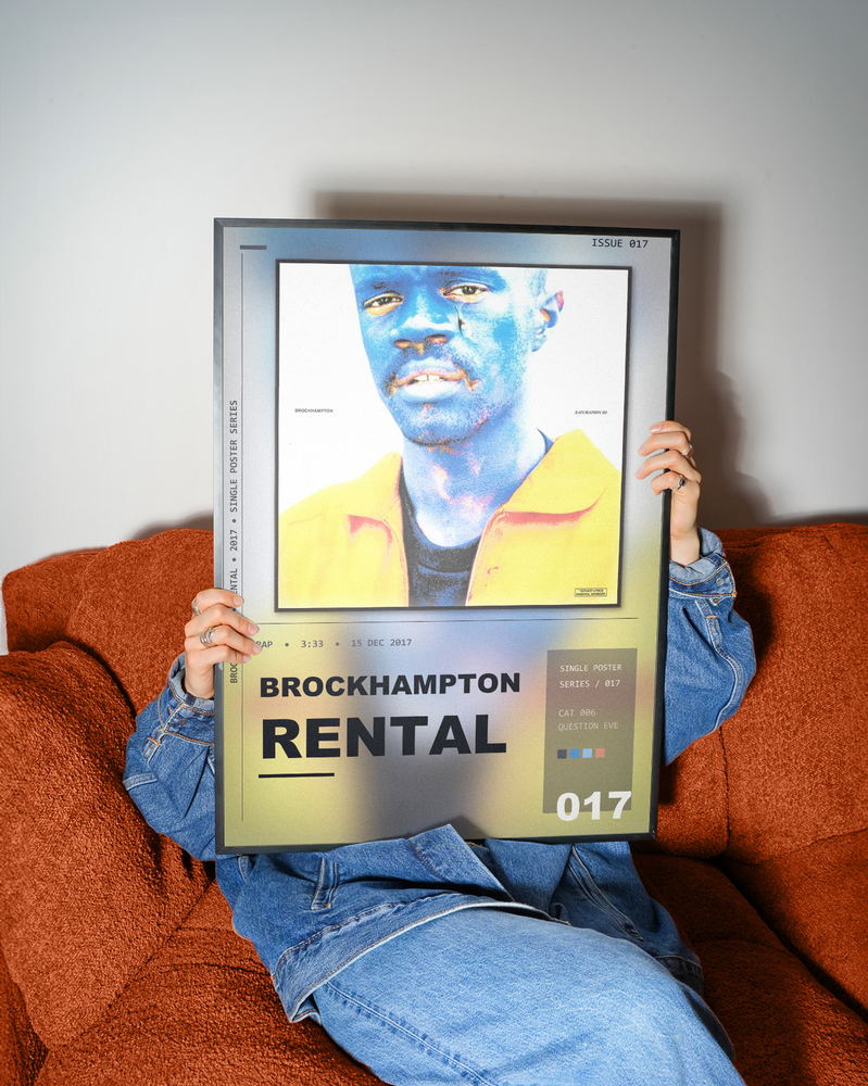 Music poster: BROCKHAMPTON - RENTAL