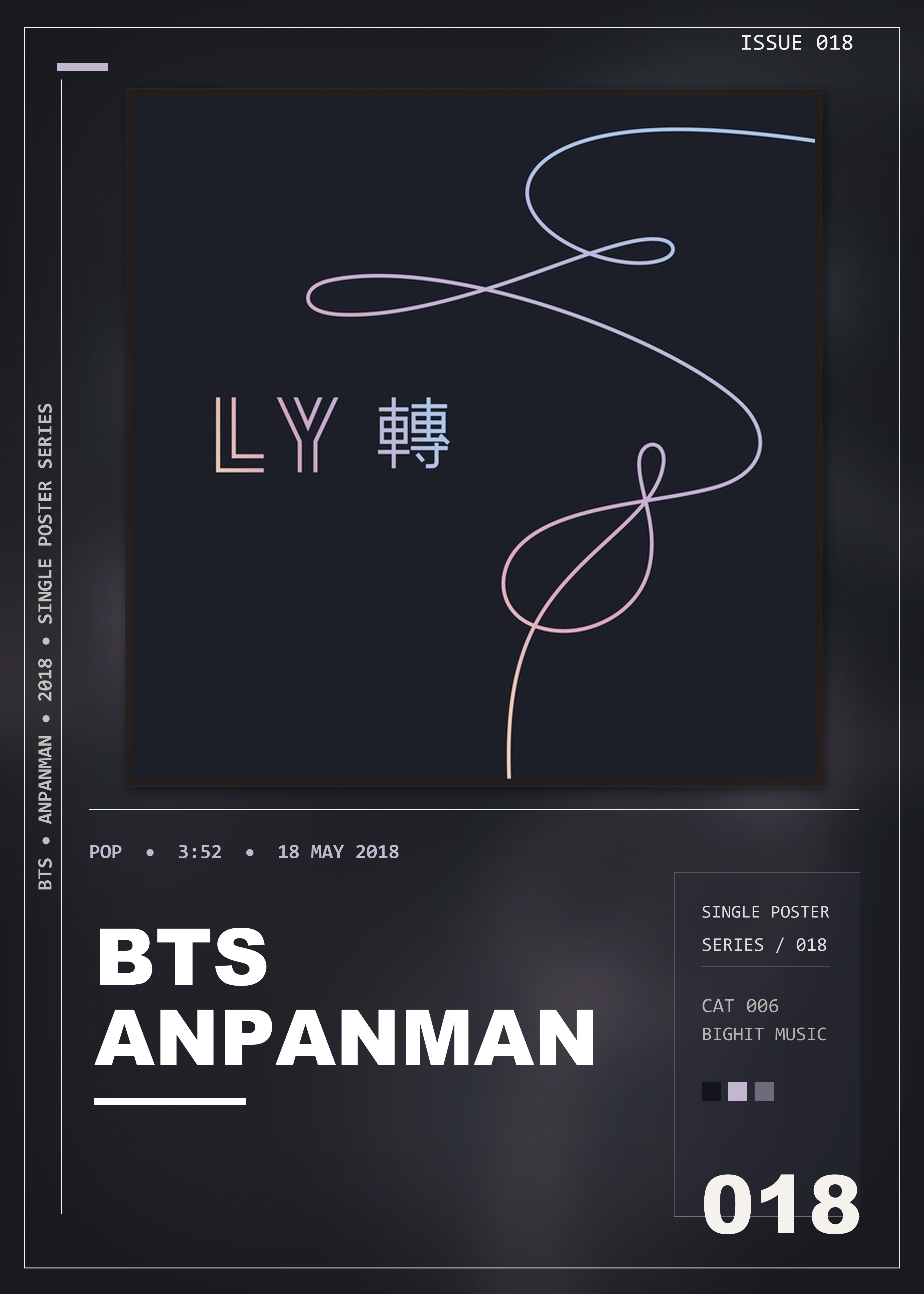Music poster: BTS - Anpanman