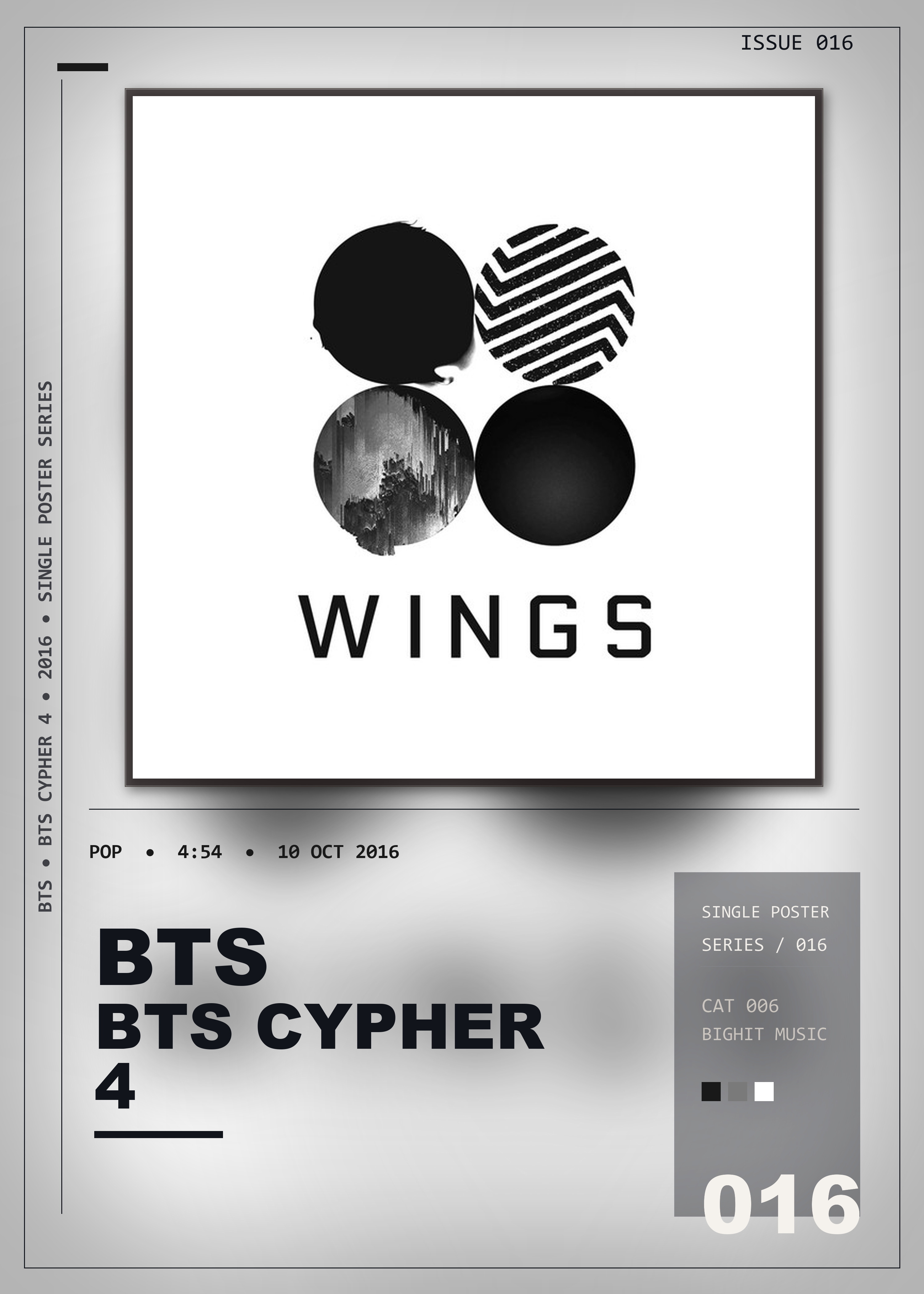 Music poster: BTS - BTS Cypher 4