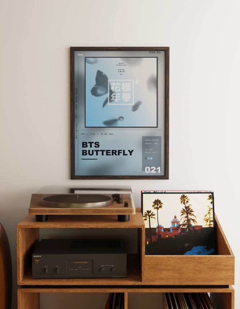 Music poster: BTS - Butterfly