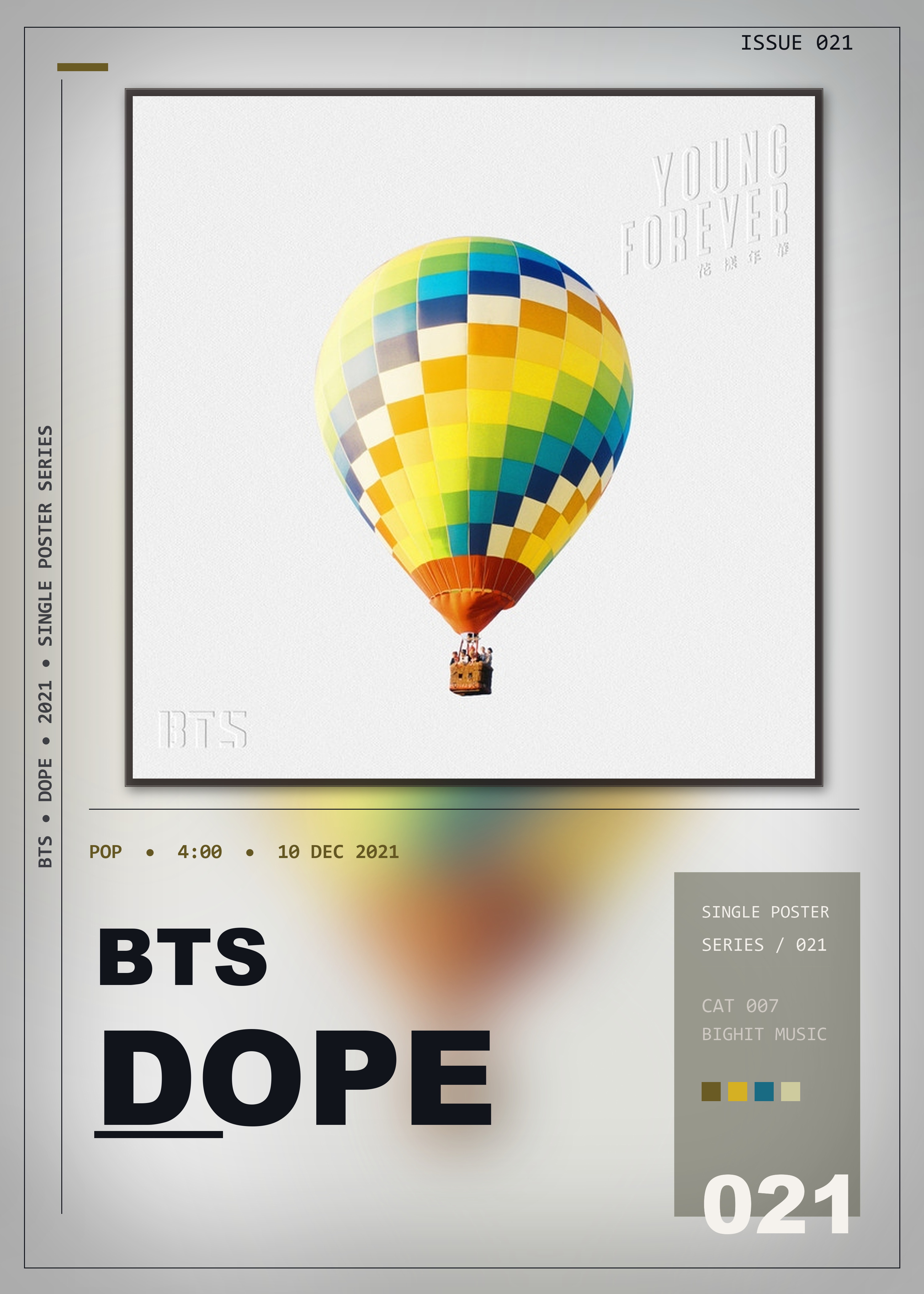 Music poster: BTS - Dope