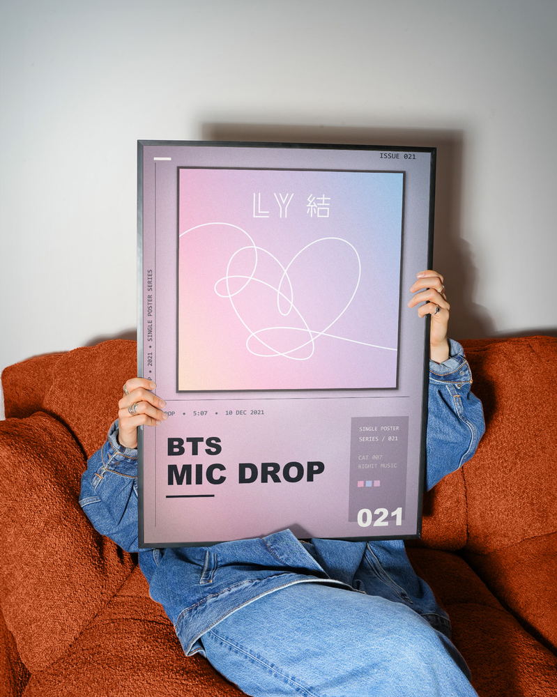 Music poster: BTS - MIC Drop Steve Aoki Remix Full Length Edition
